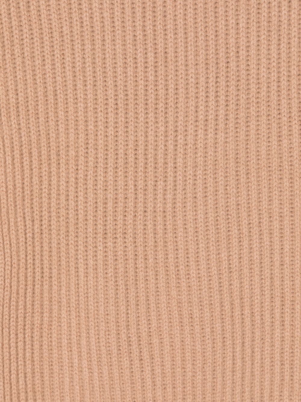ribbed-knit merino wool scarf - 2