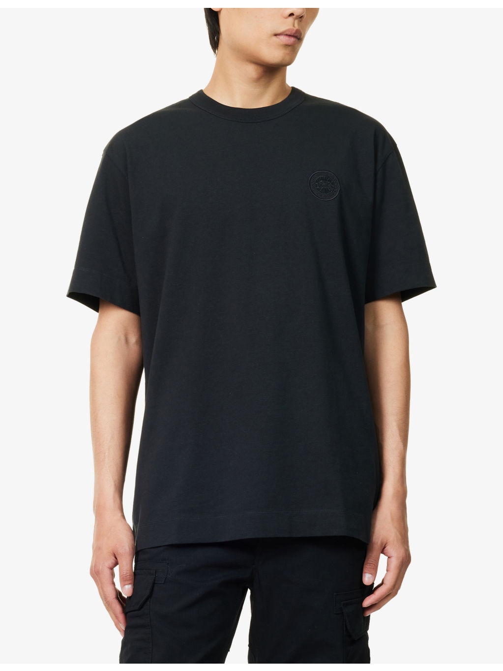 Gladstone Embroidered Cotton-Jersey T-shirt - 3