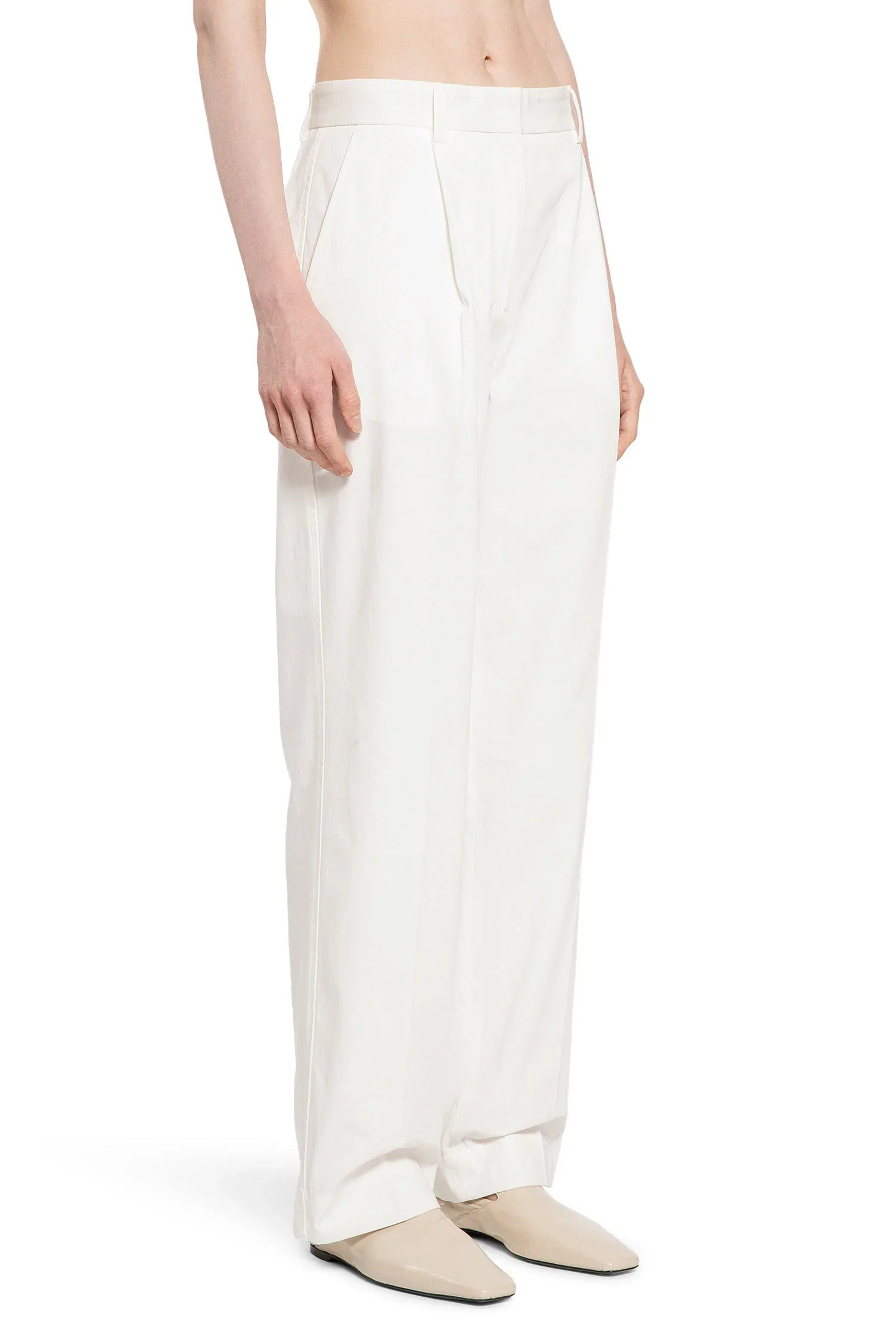 Slanted-Pocket-Trousers - 2