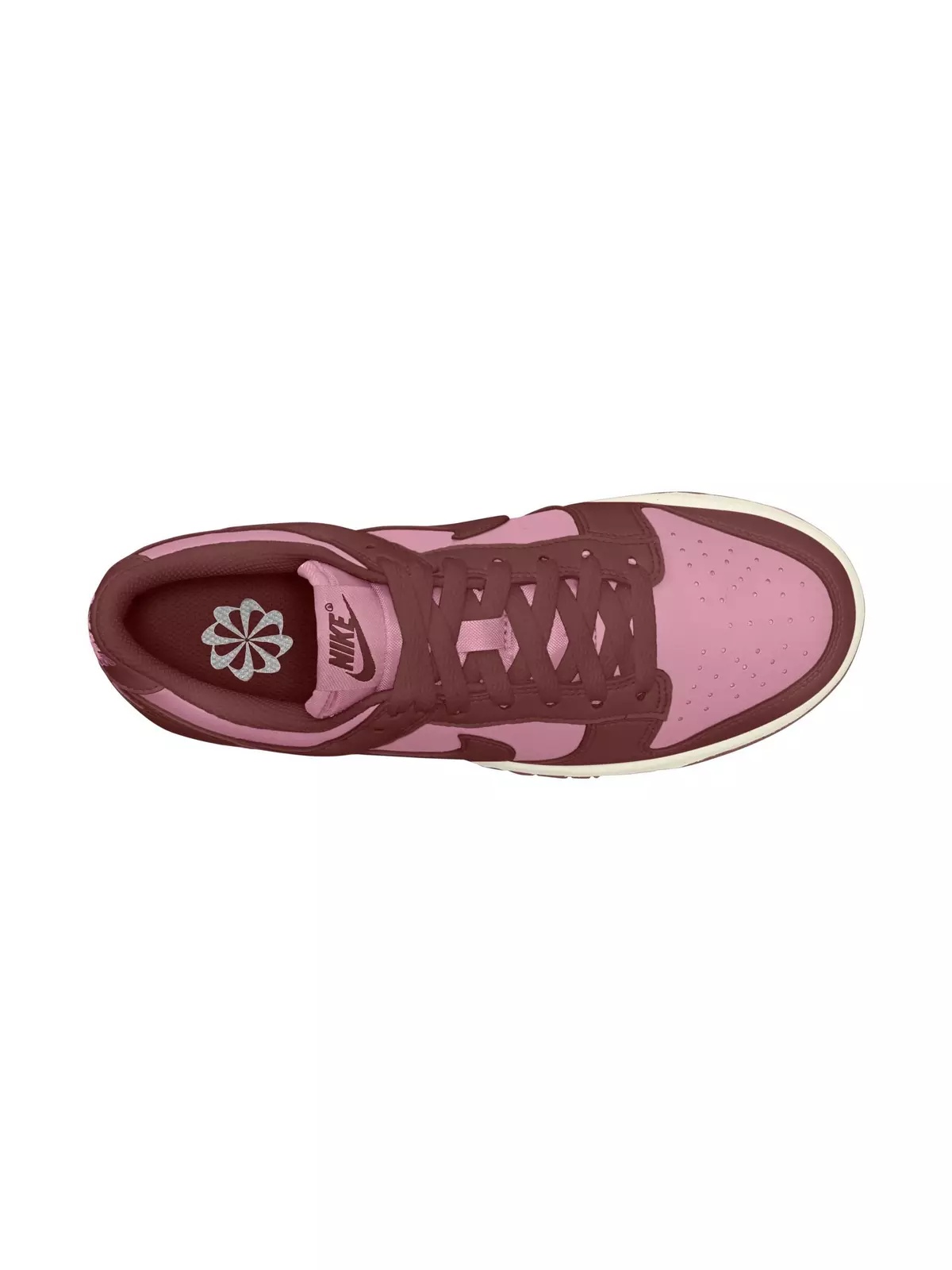 Dunk Low "White/Elemental Pink/Dark Pony/Sail" Women's Shoe - 9