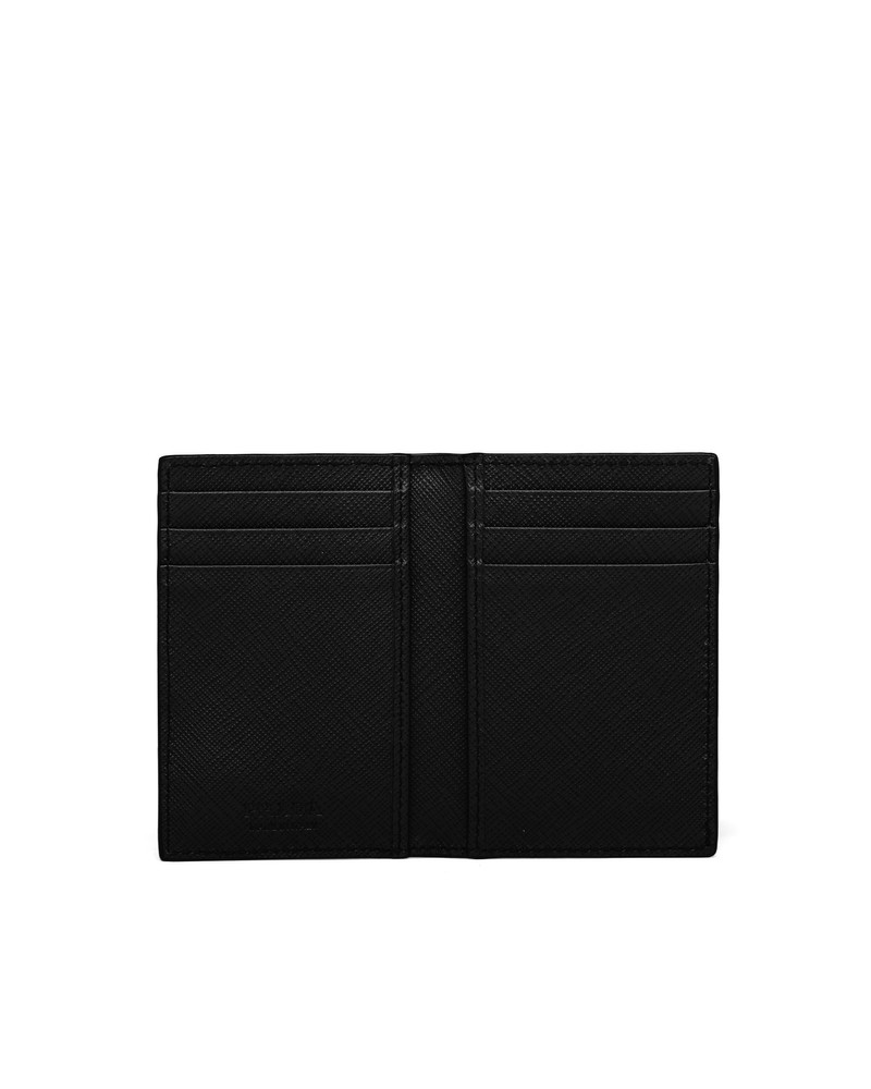 Prada Saffiano Leather Card Holder outlook
