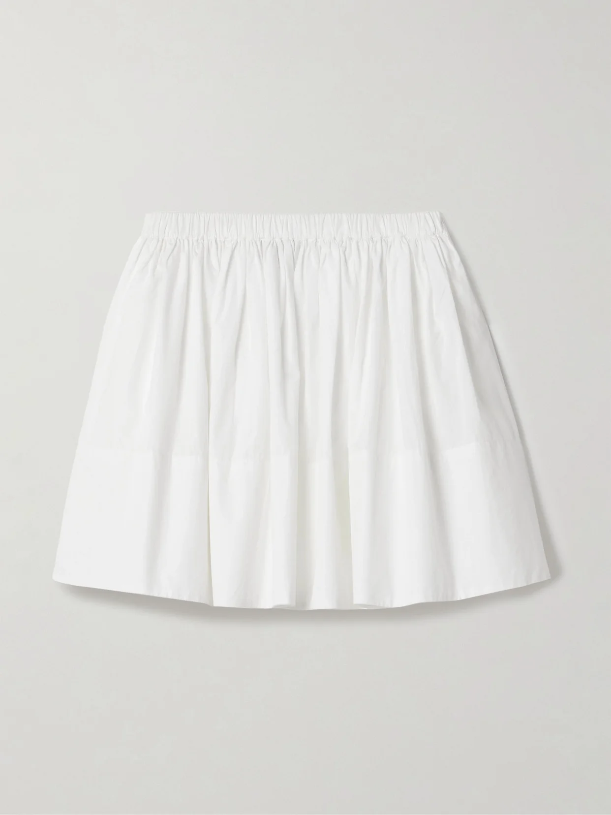 Foosta Cotton-poplin Mini Skirt - 1