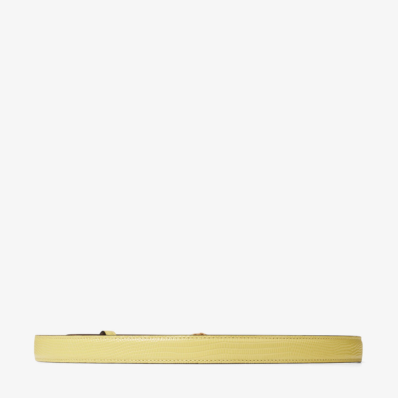 Diamond Clasp Belt
Yellow Lizard Print Belt 5