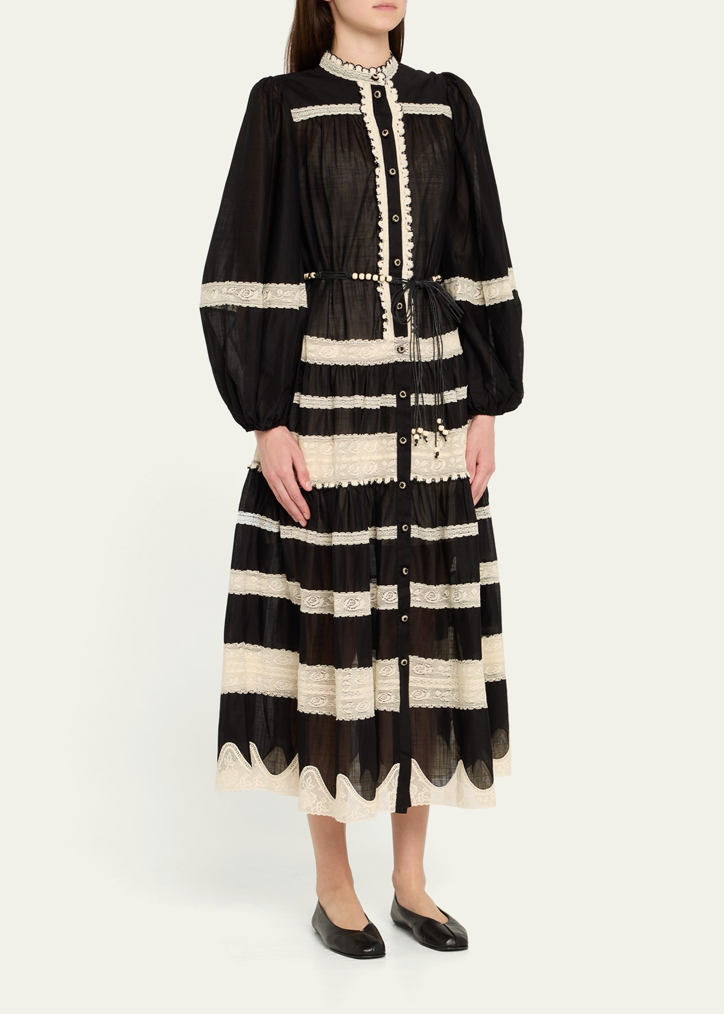 Rhiannon Lace Billow Dress - 4