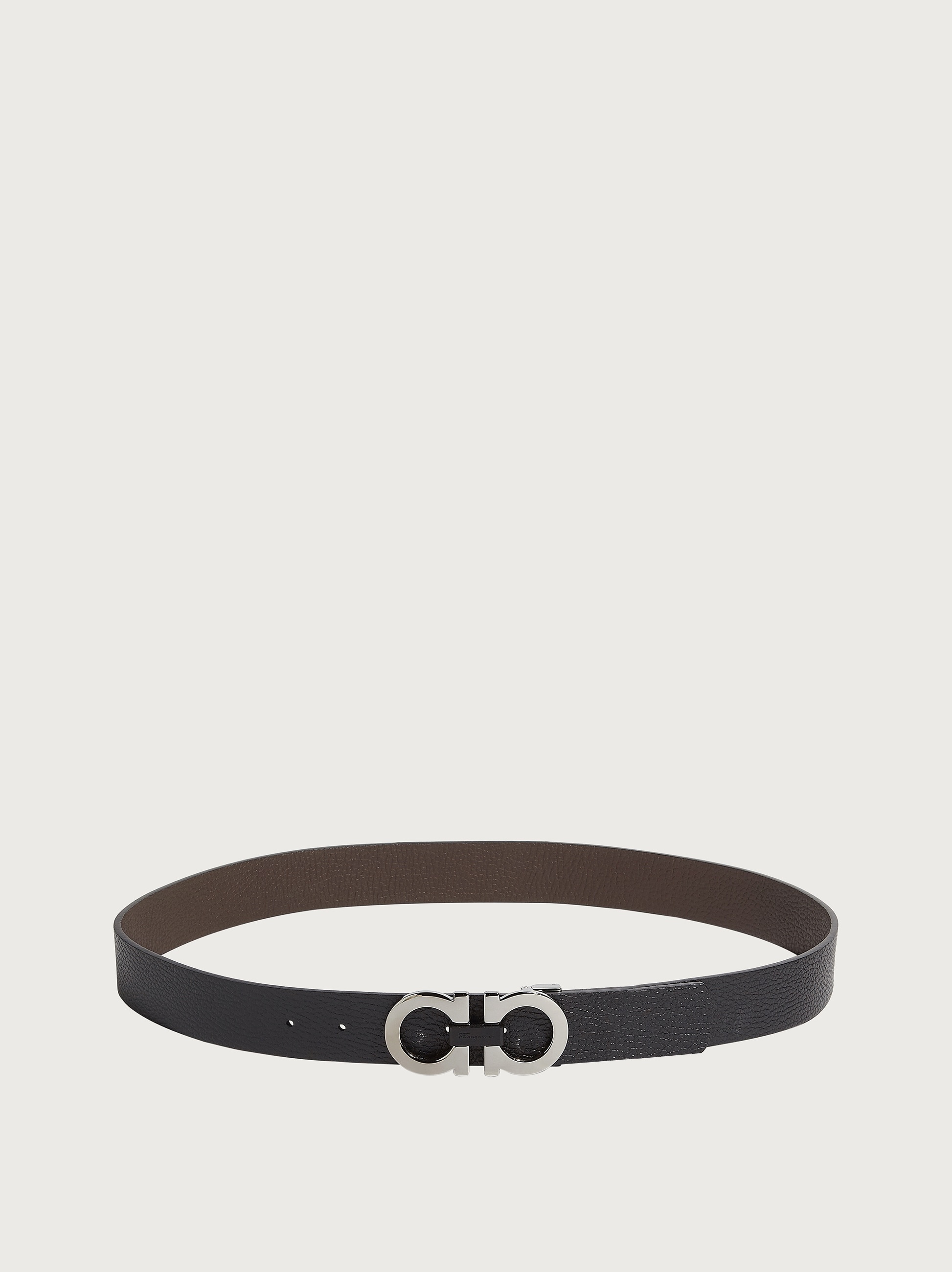 Reversible and adjustable Gancini belt - 3