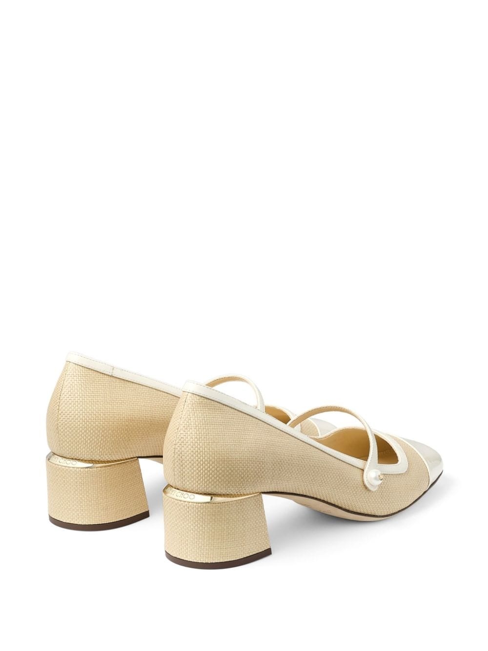Elisa 45mm Leather Pumps - 3
