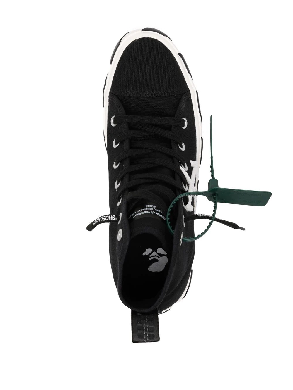 Vulcanized high-top sneakers - 4