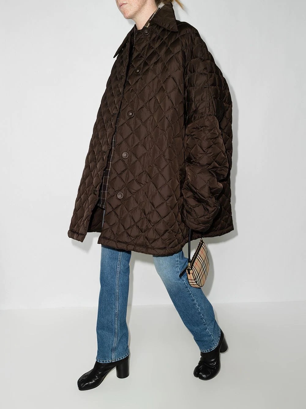 quilted padded jacket - 6