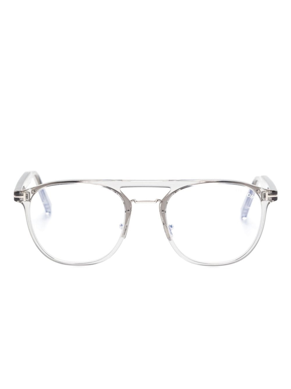 pilot-frame glasses - 1