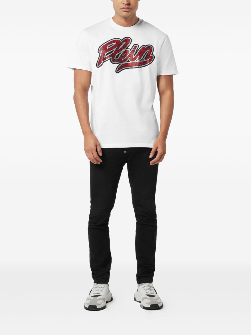 PHILIPP PLEIN Strass Signature T-shirt outlook