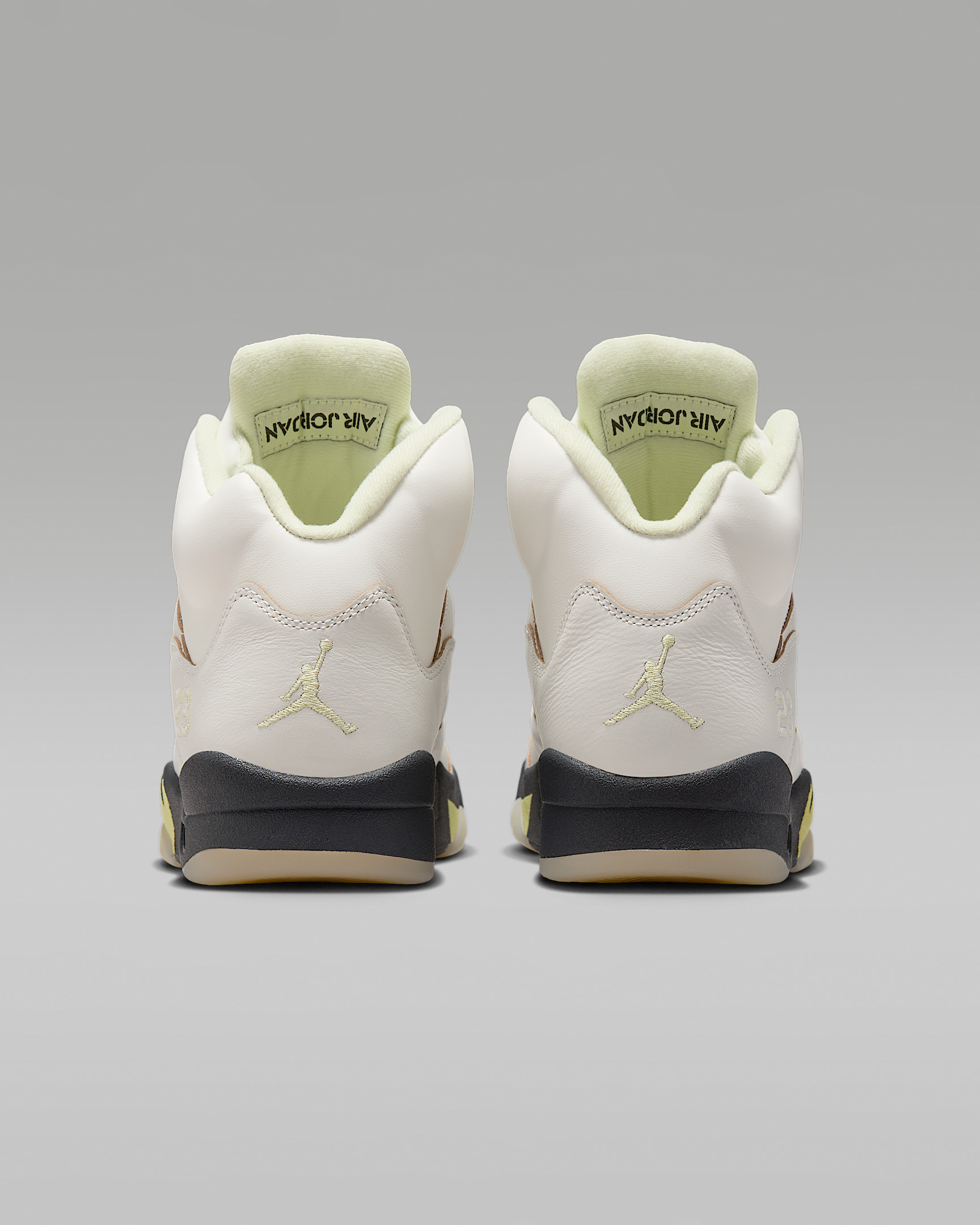 Air Jordan 5 Retro "Luminous Green and Sail" Women's Shoes - 6