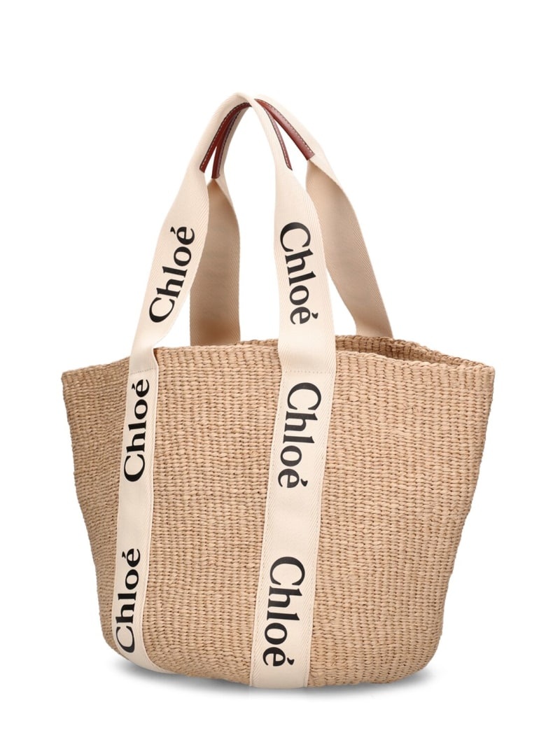 Large Woody paper tote bag - 3