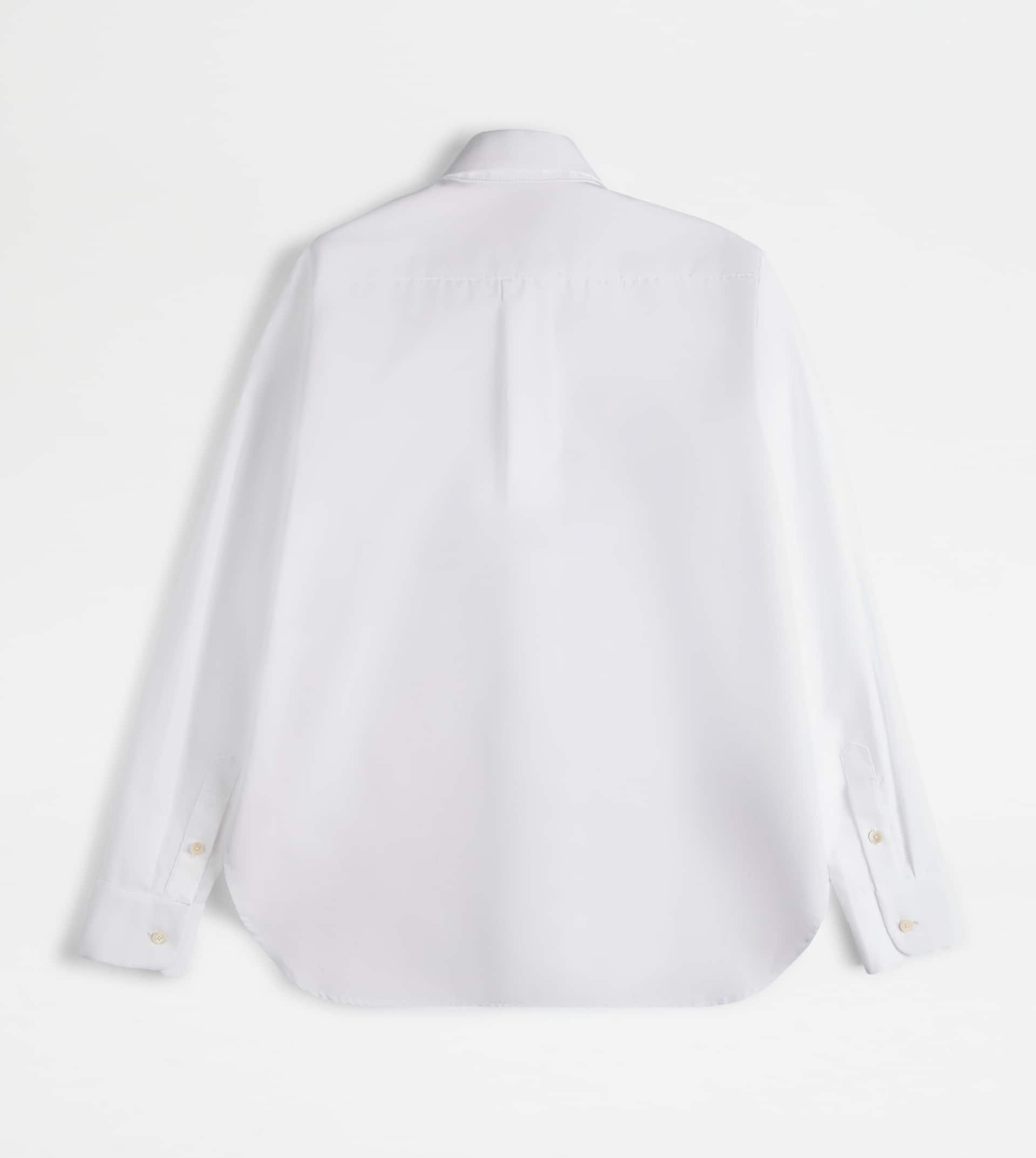 SHIRT IN COTTON - WHITE - 6