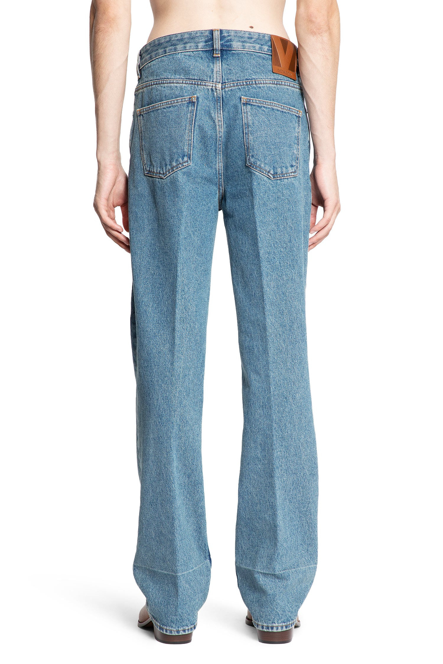 Washed-5-Pocket-Jeans - 3
