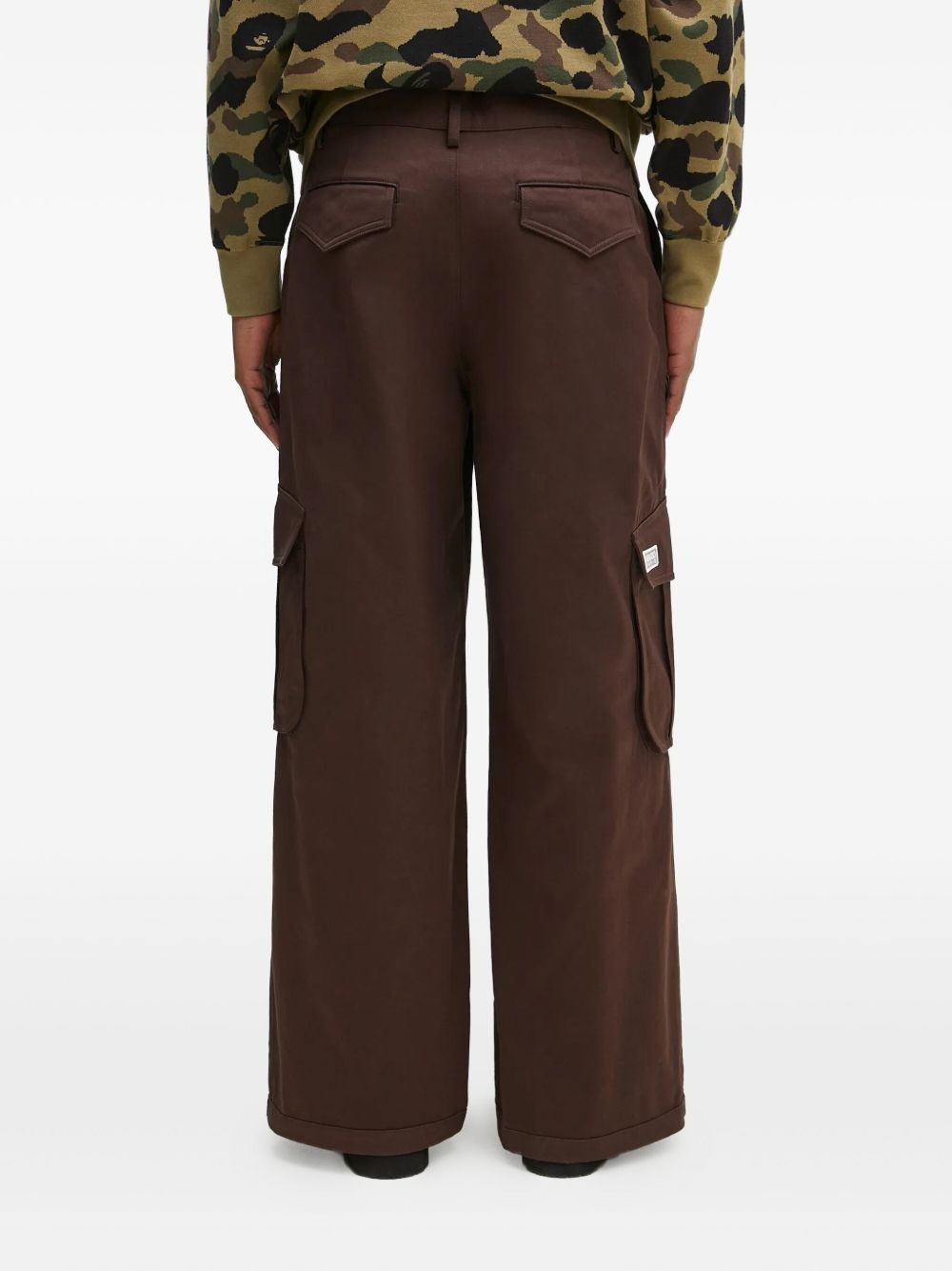 cotton cargo trousers - 3