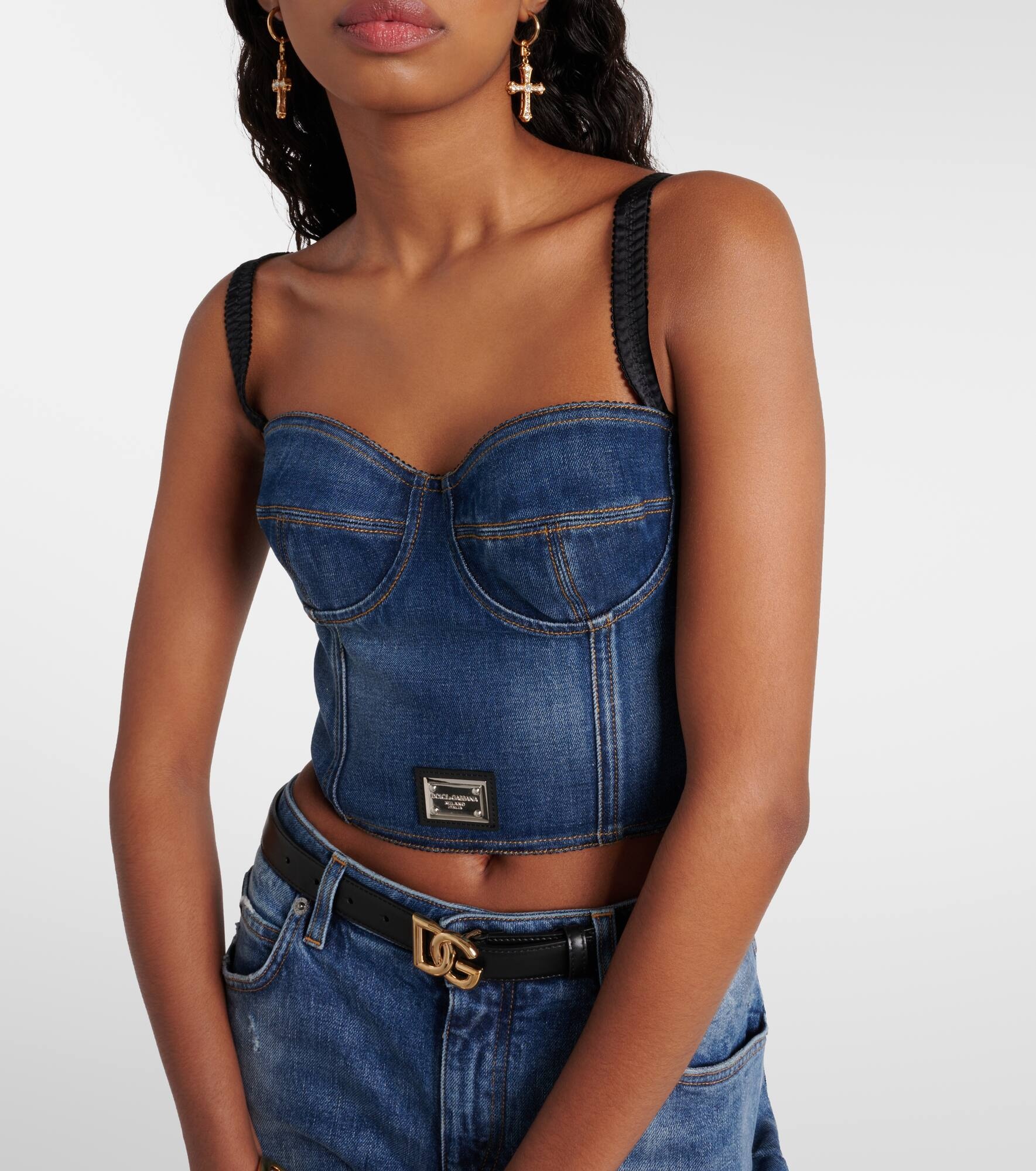 Denim bustier - 4