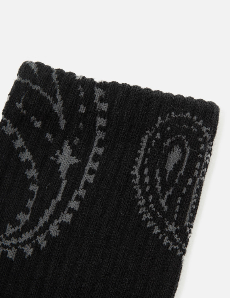 EVISU All-over Paisley and EVISUKURO Jacquard Socks outlook