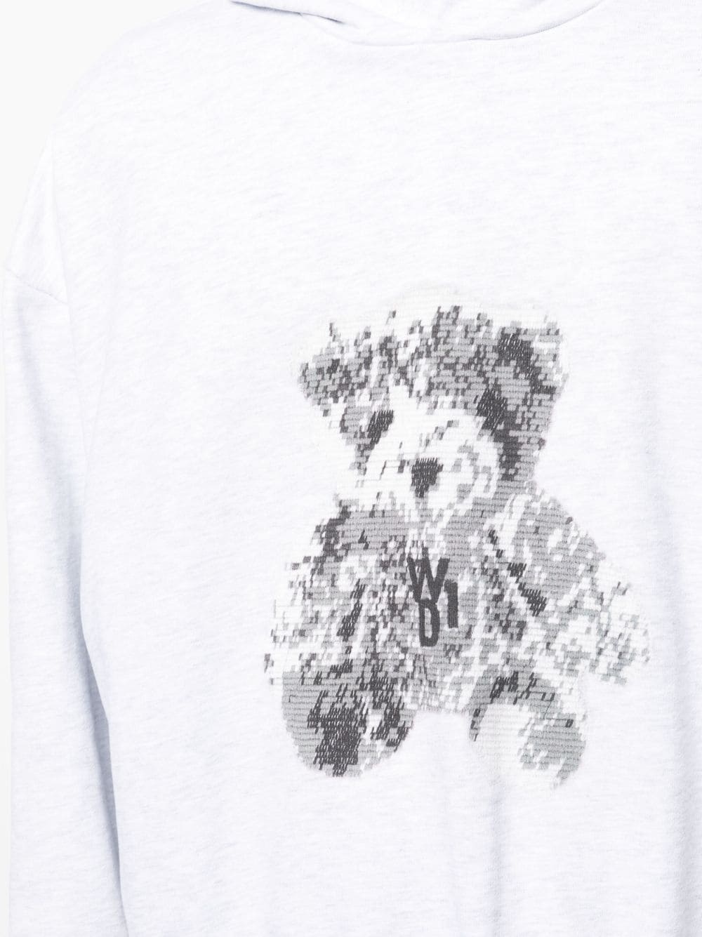 logo-patch cotton hoodie - 5