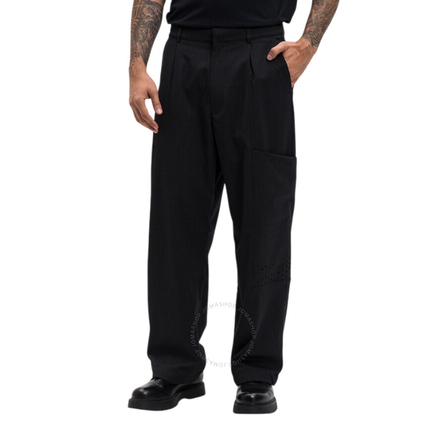 A Cold Wall Embroided Logo Wool Trousers, Brand Size 50 (US Size 34) - 2