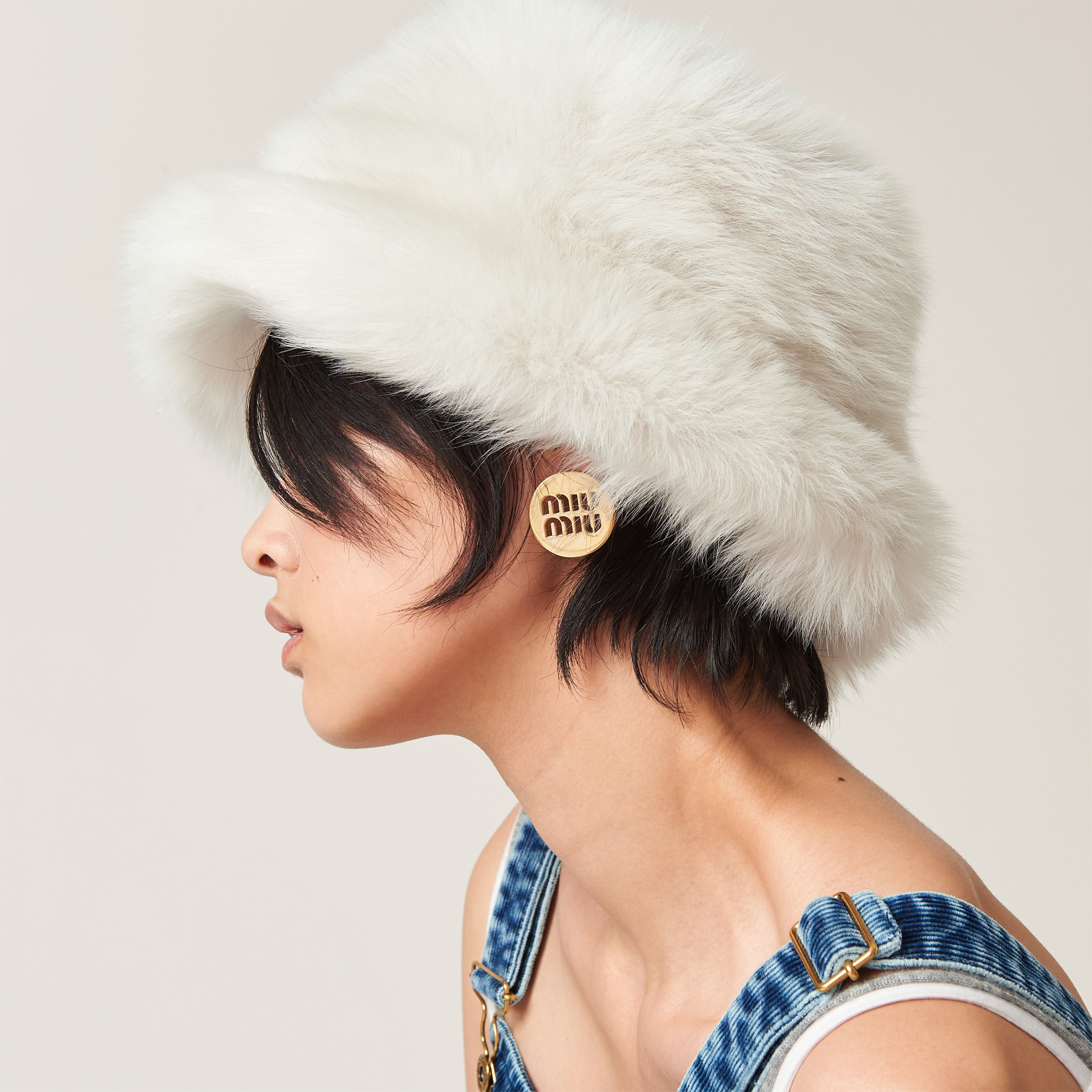 Shearling hat - 1