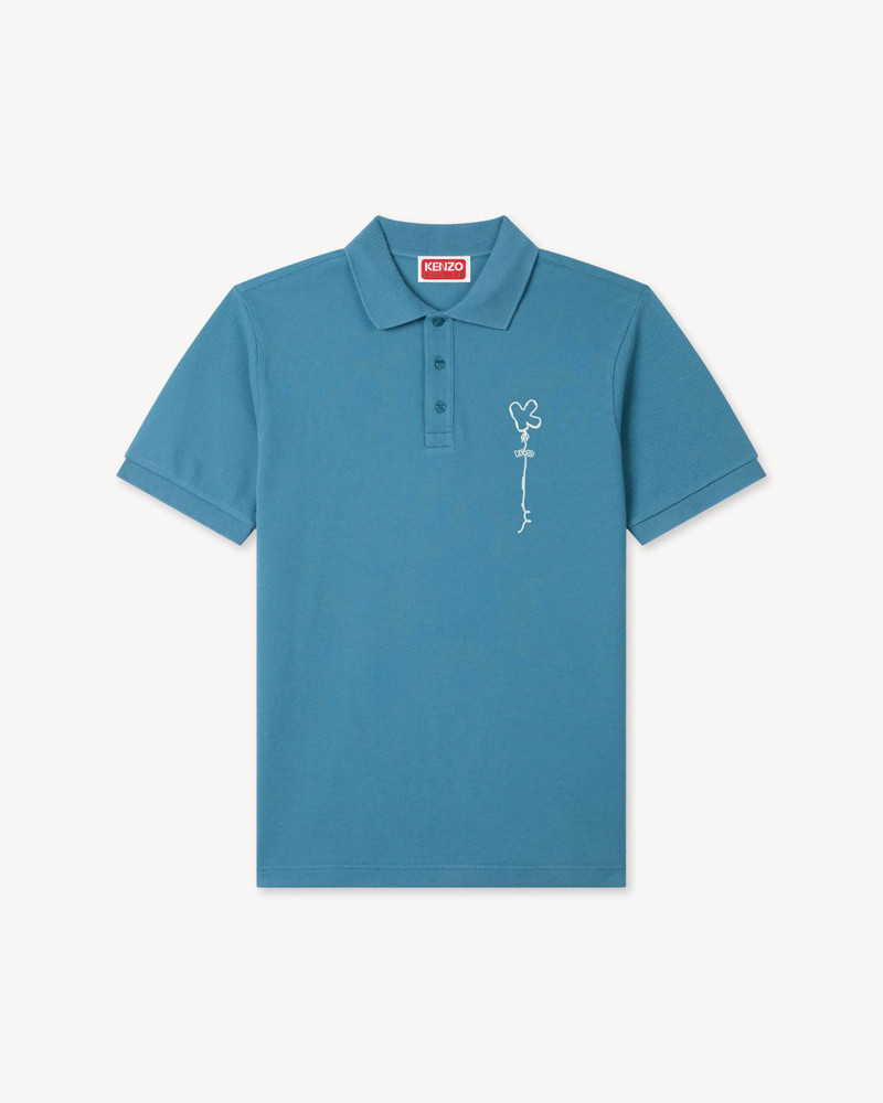 'KENZO Balloons' slim polo in cotton 1