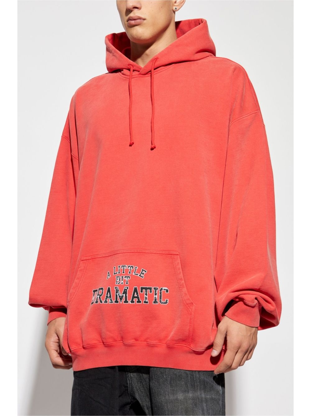 slogan-print hoodie - 3