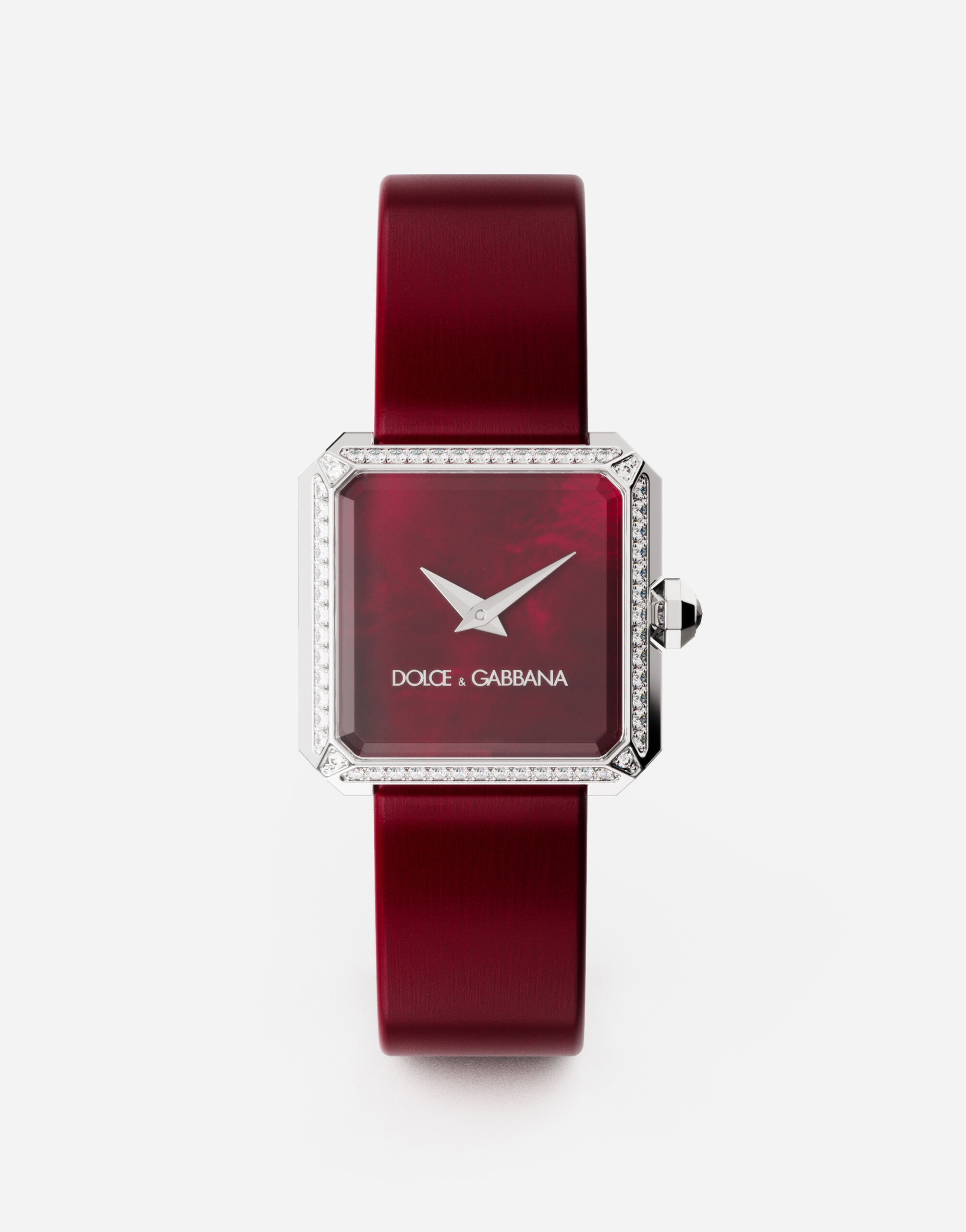 Sofia steel watch with colorless diamonds - 1