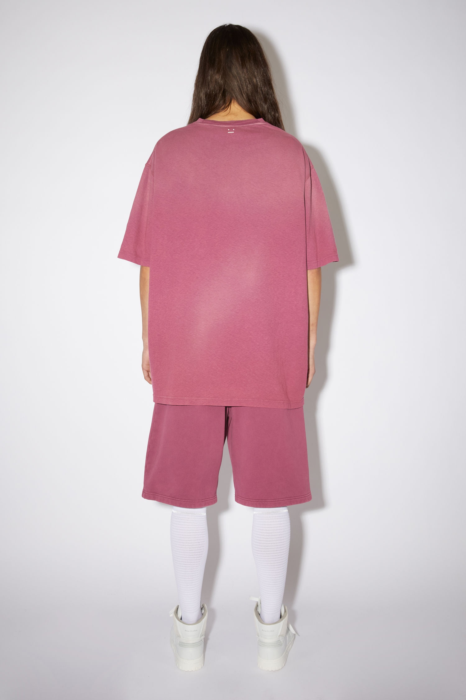 Oversized t-shirt - Berry purple - 3