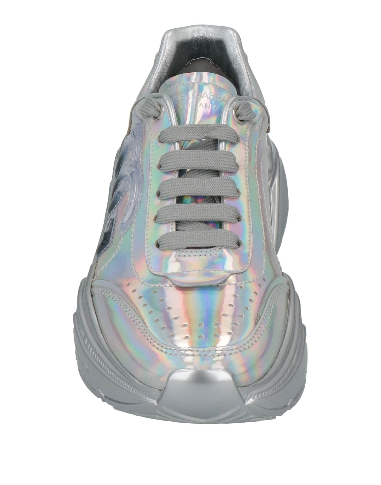 Silver Women's Sneakers - 4