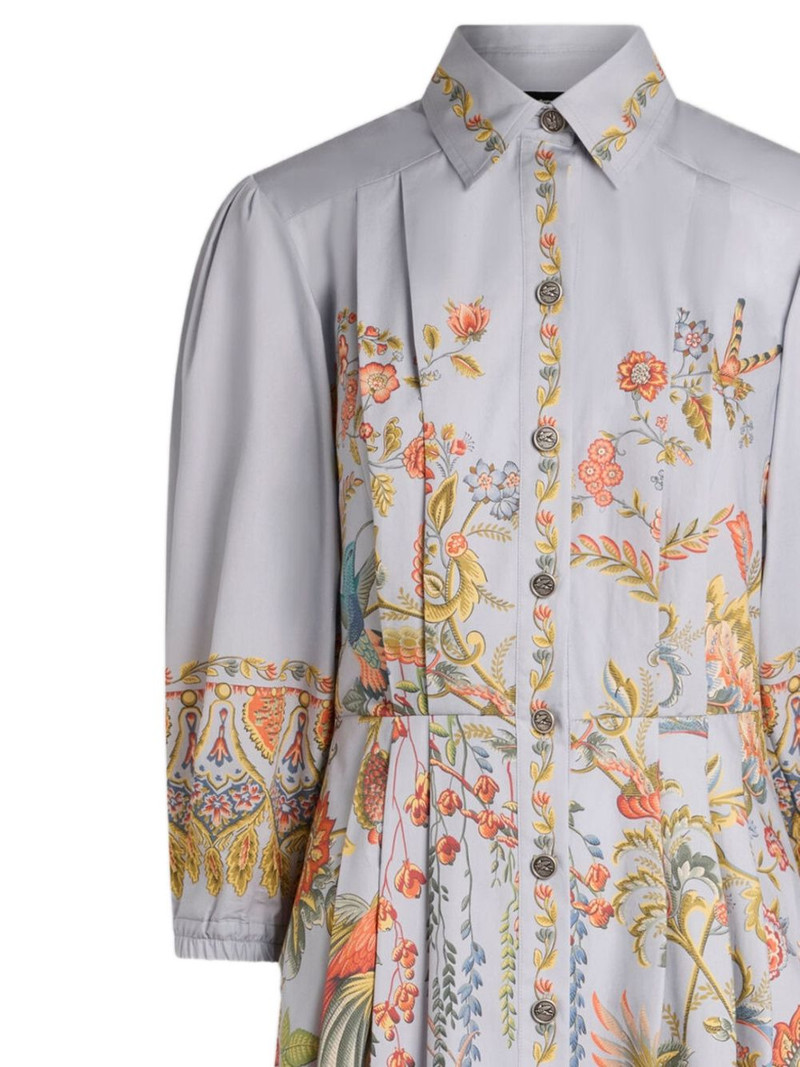 Etro floral-print shirt dress outlook