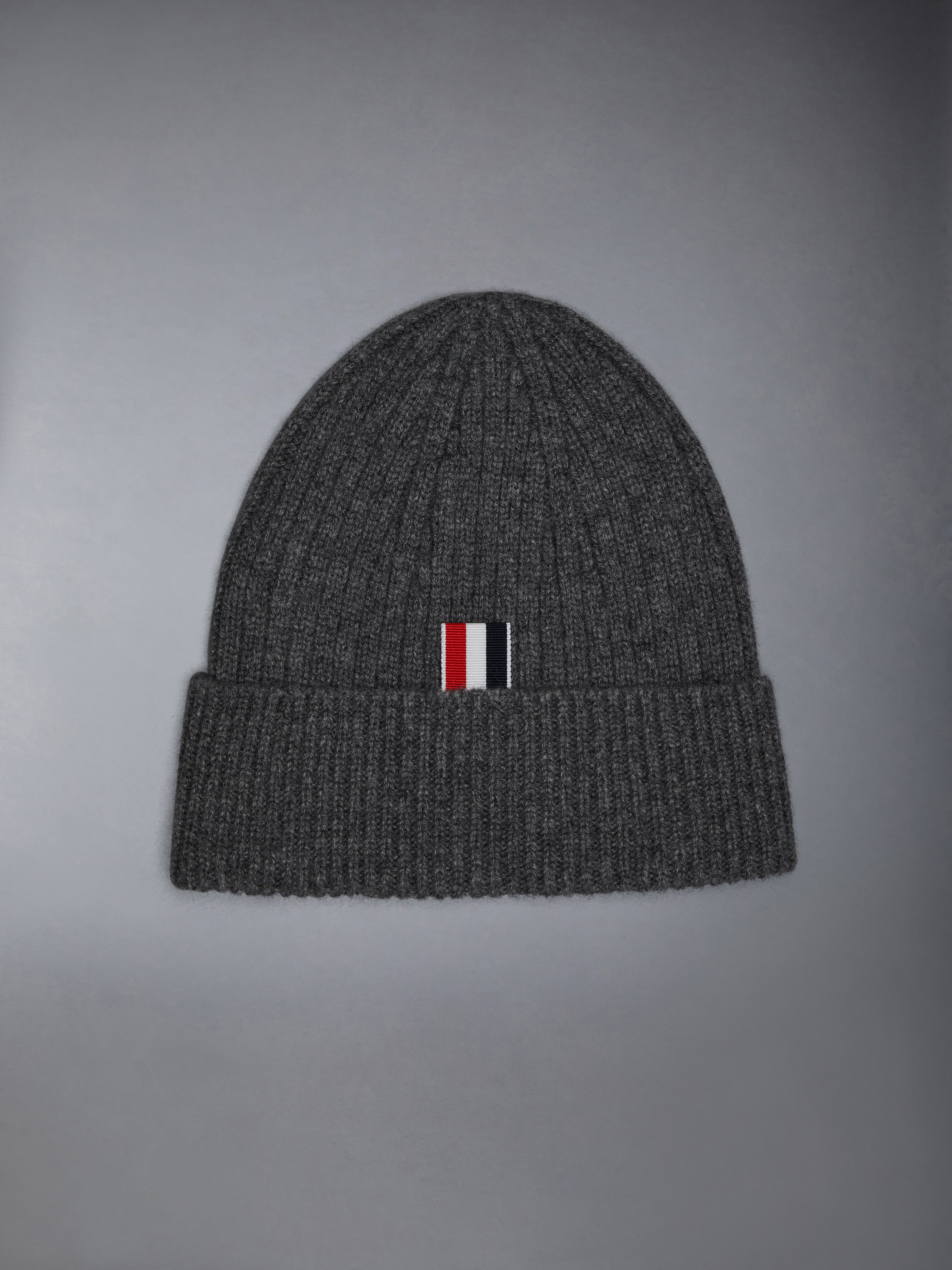 4-Bar stripe cashmere rib beanie - 2