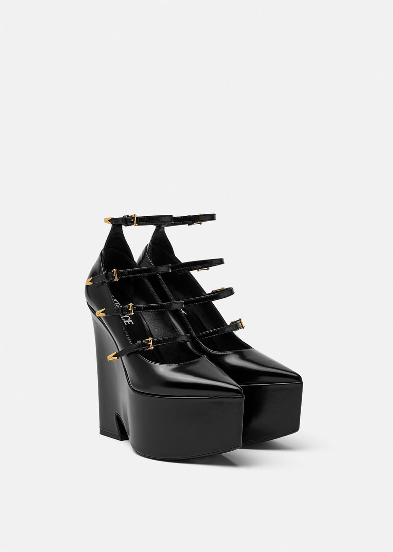 VERSACE Tempest Platform Pumps outlook