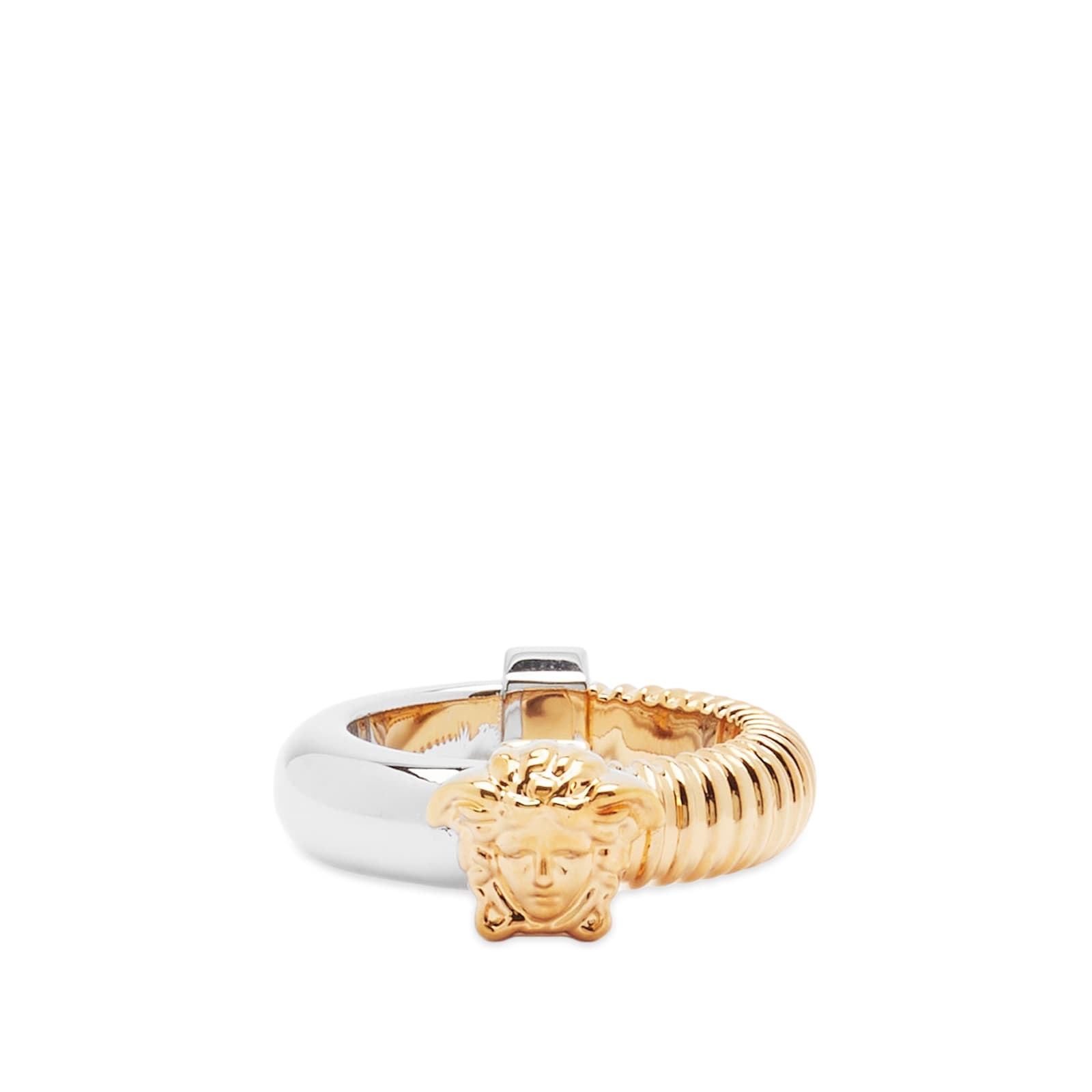Versace Nuts & Bolts Medusa Head Ring - 1