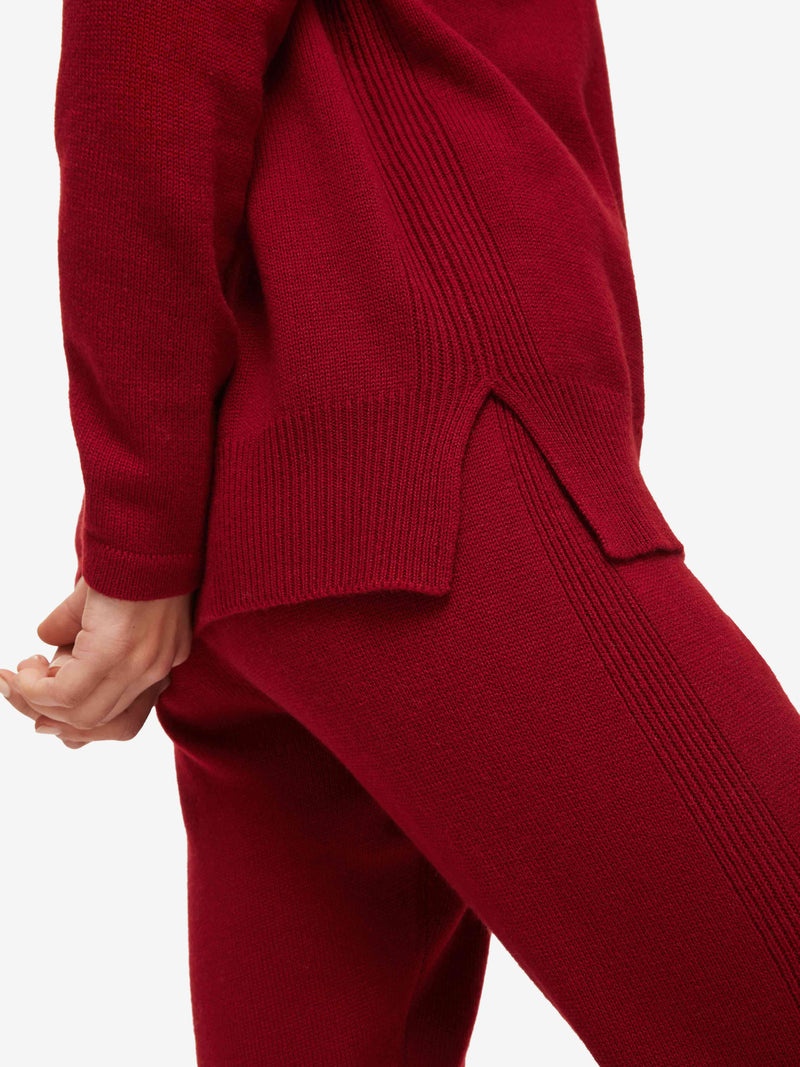 Women's Sweater Daphne Cashmere Red - 5