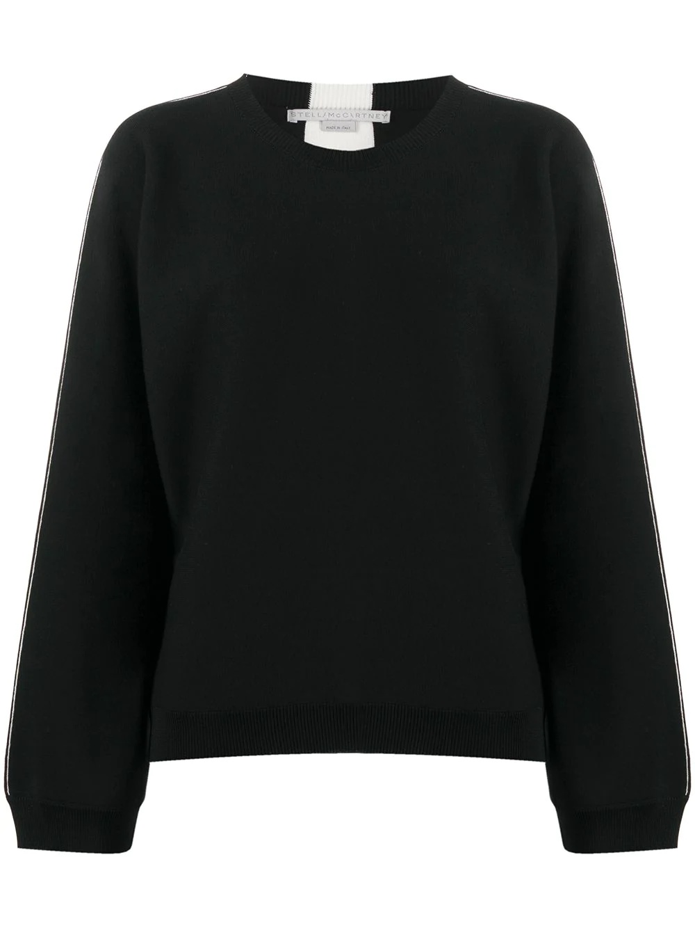 contrast single-stripe jumper - 1