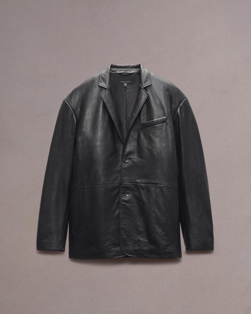 Shift Leather Blazer 1