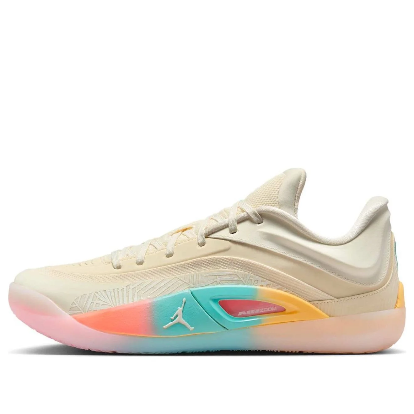 Air Jordan Zion 4 PF 'Coconut Mile Aurora Green Mango Citron' FD0591-102 - 1