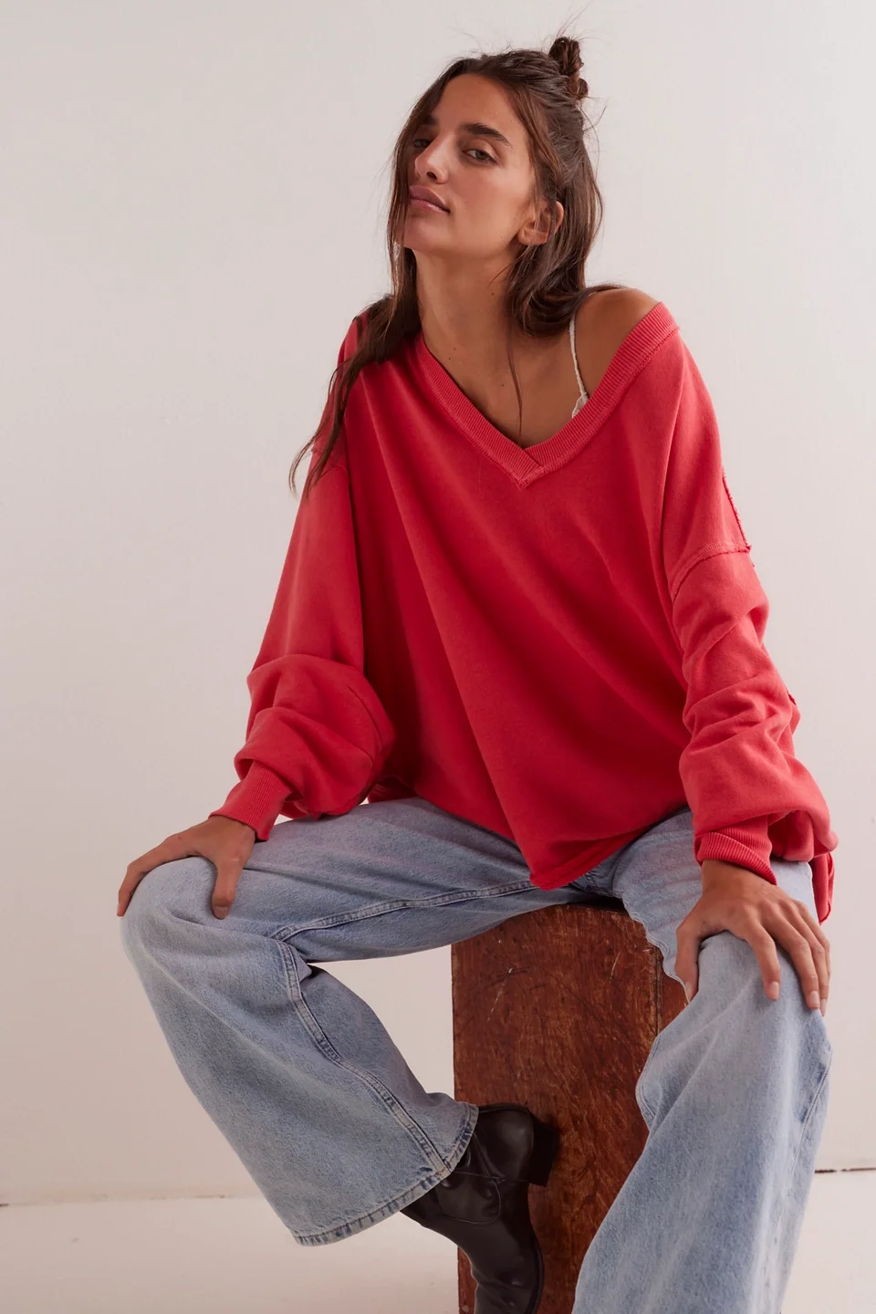 We The Free Venice V-Neck Sweatshirt - 1