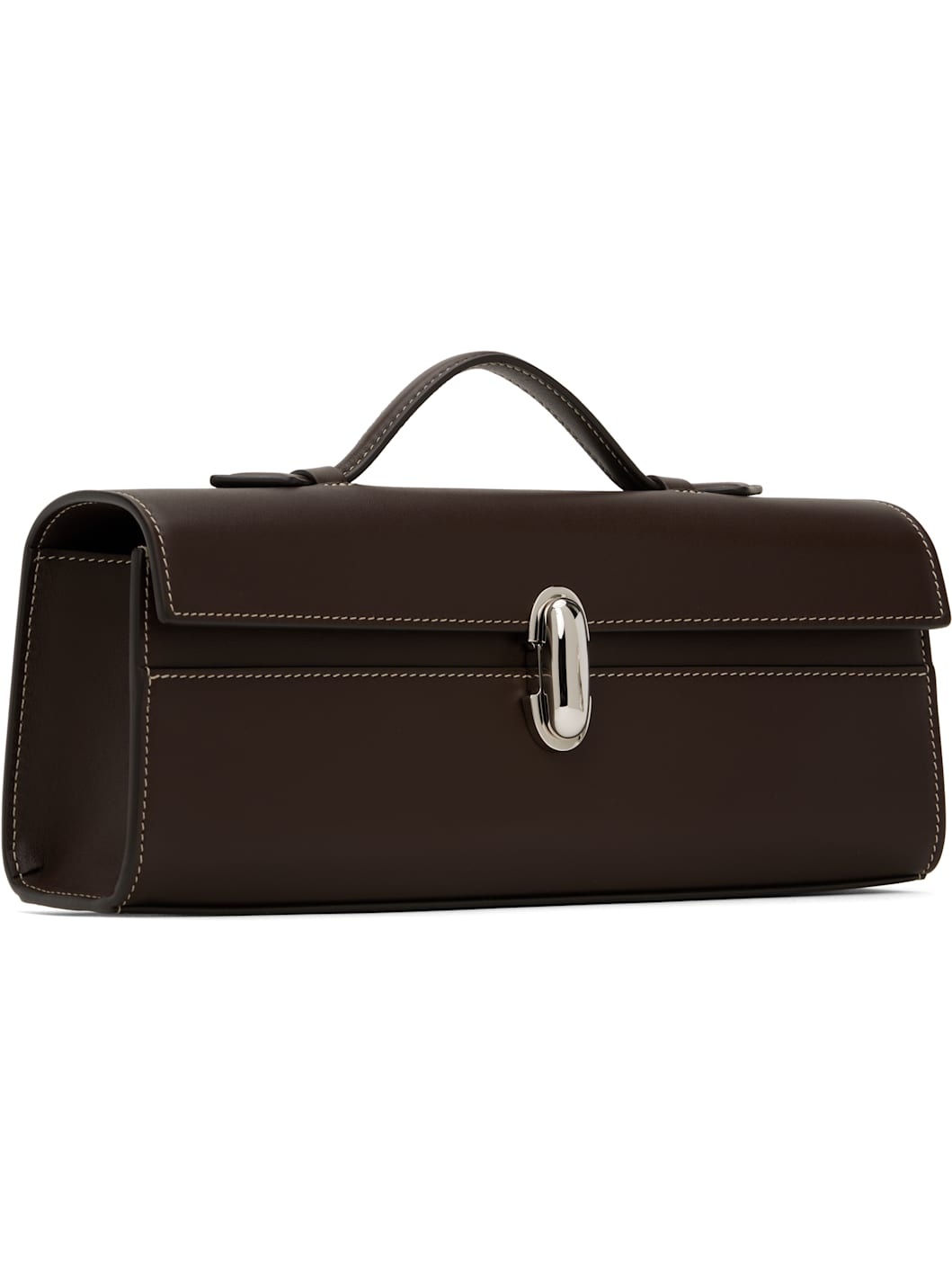 Brown Slim Symmetry Pochette Bag - 2