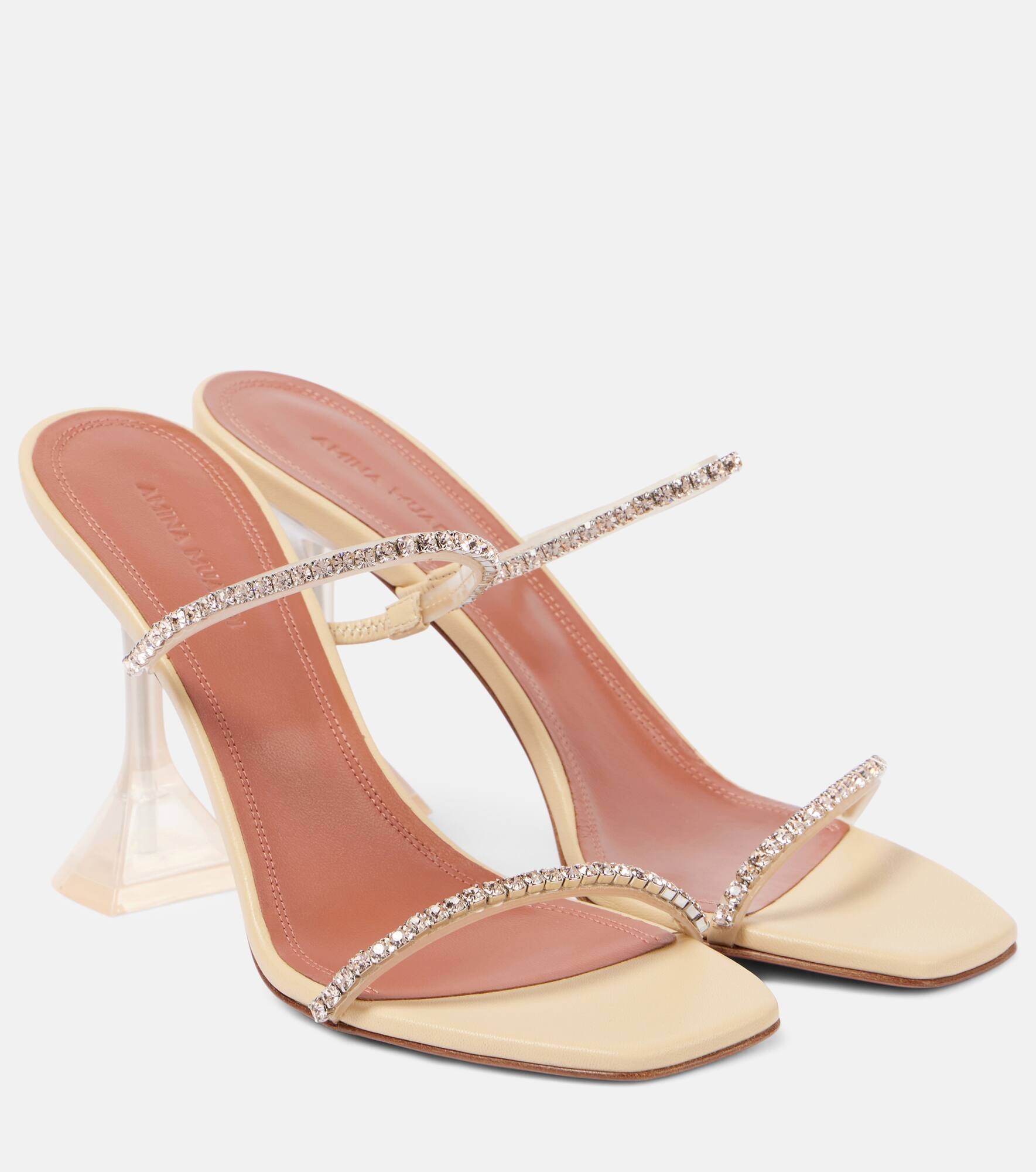 Gilda 95 embellished PVC sandals - 1