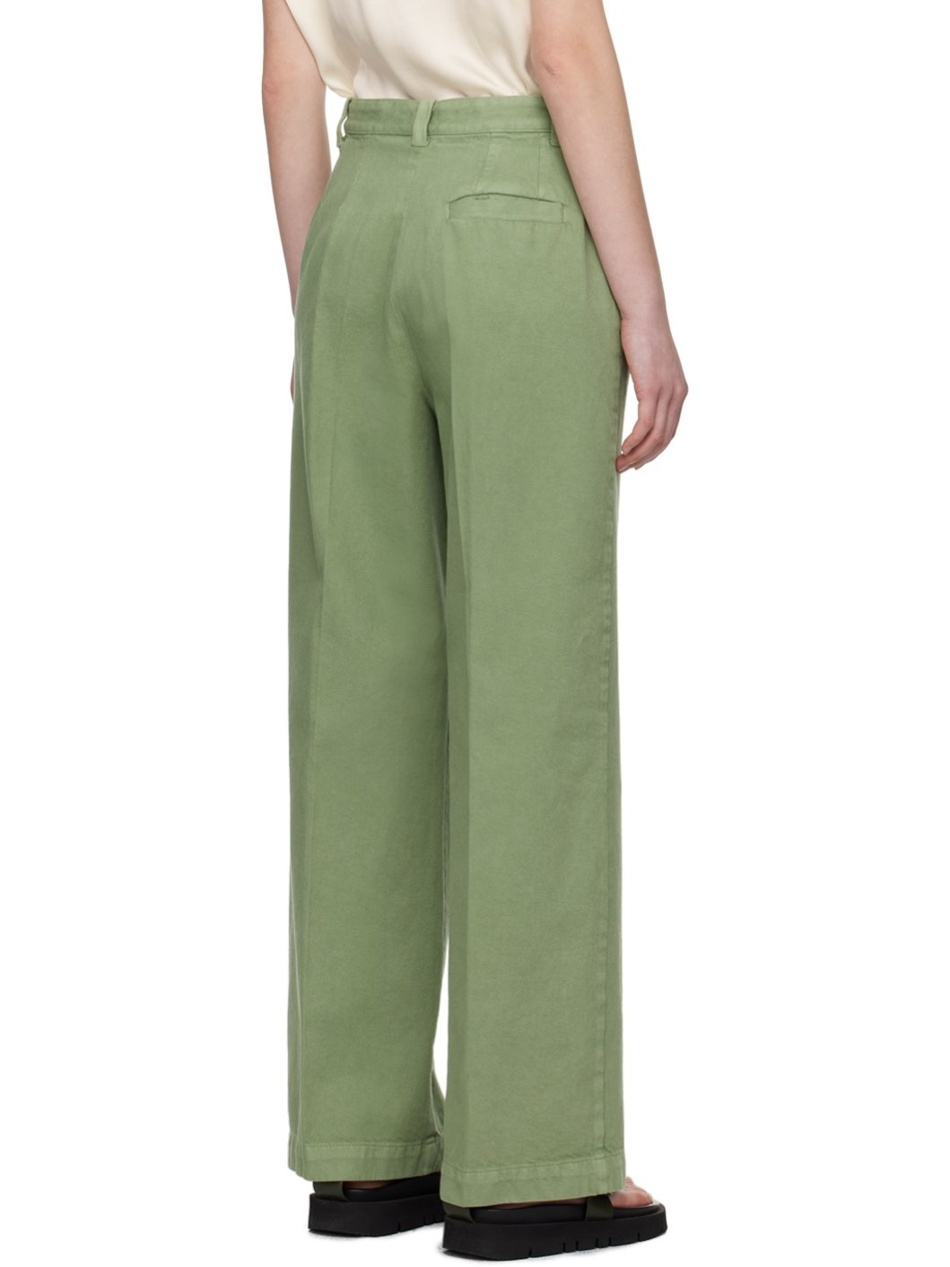 Khaki Tressie Trousers - 3