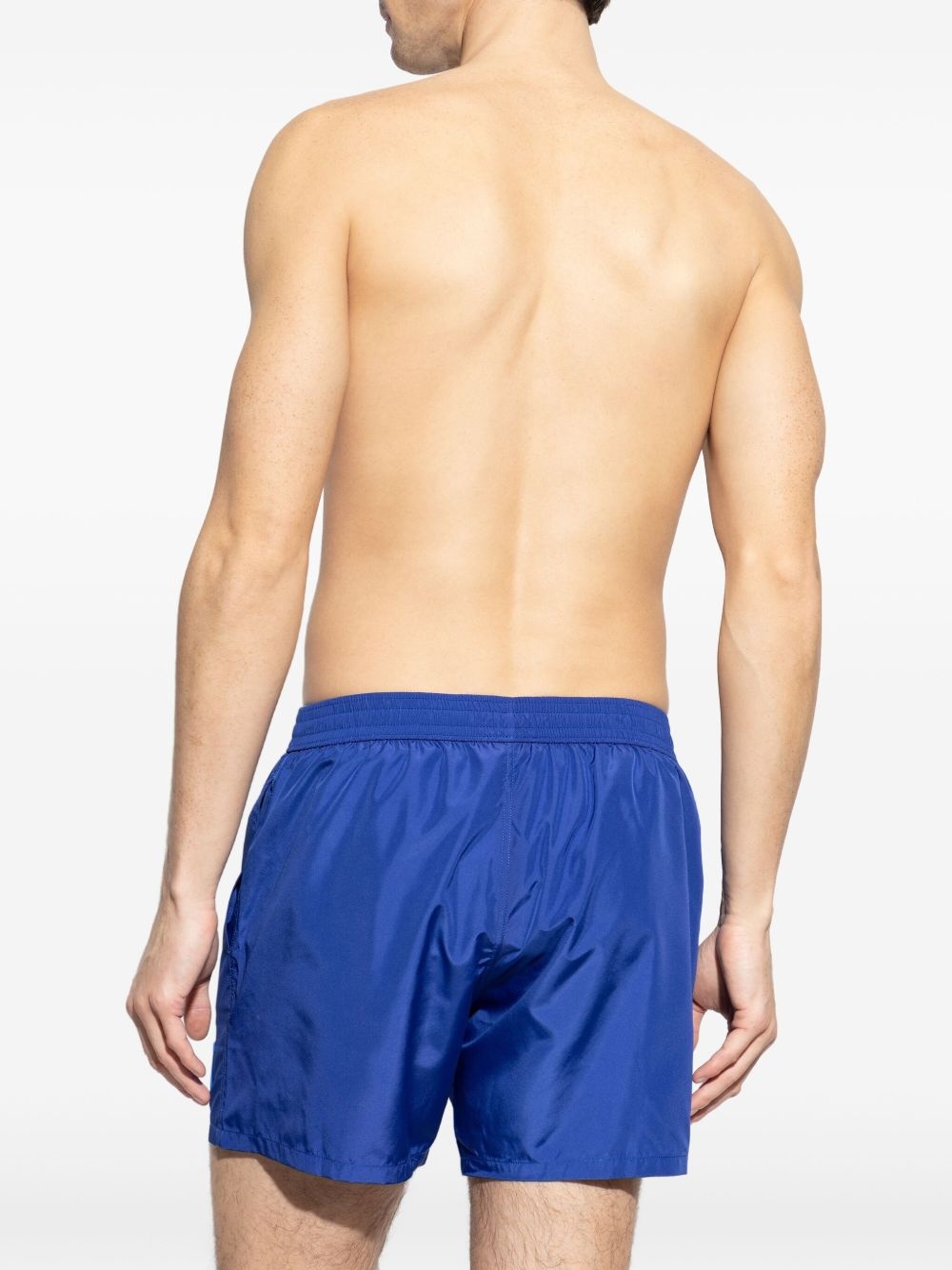 logo-patch swim shorts - 3