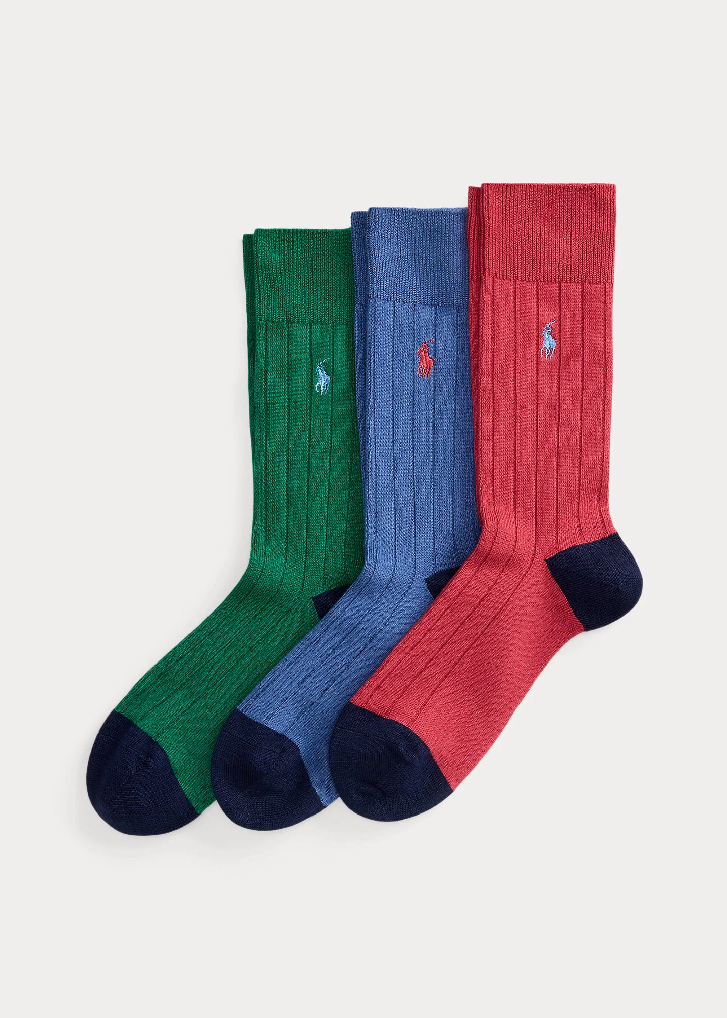 Ribbed Trouser Sock 3-Pack - 1