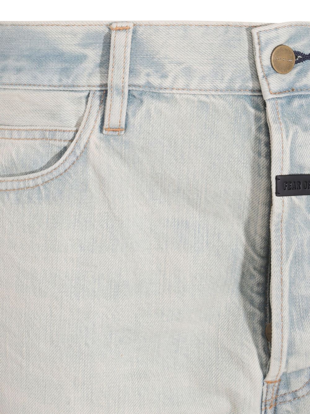 faded high-rise jeans - 3