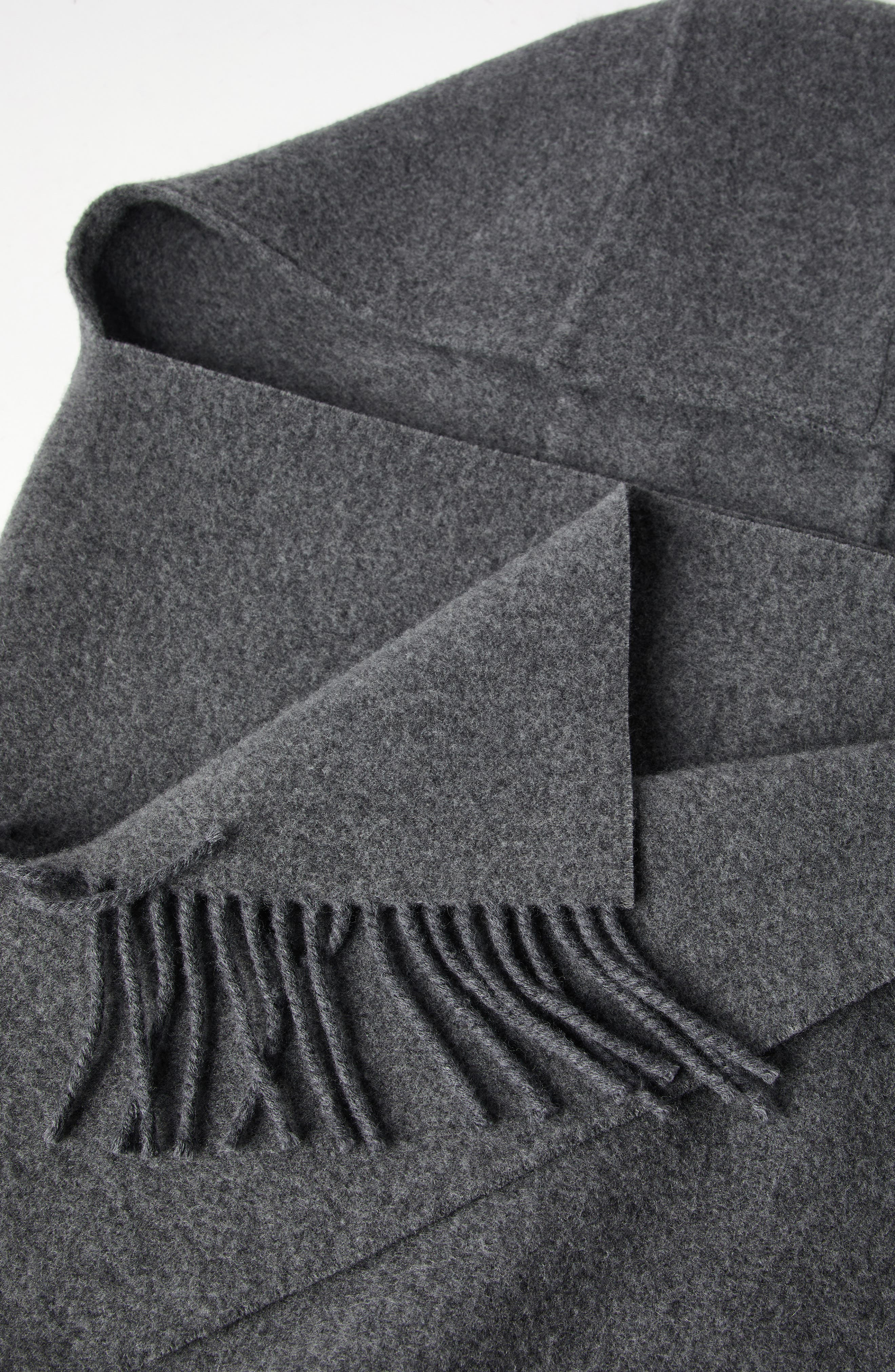 Brunello Cucinelli Knit scarf with hood in Anthracite at Nordstrom - 4