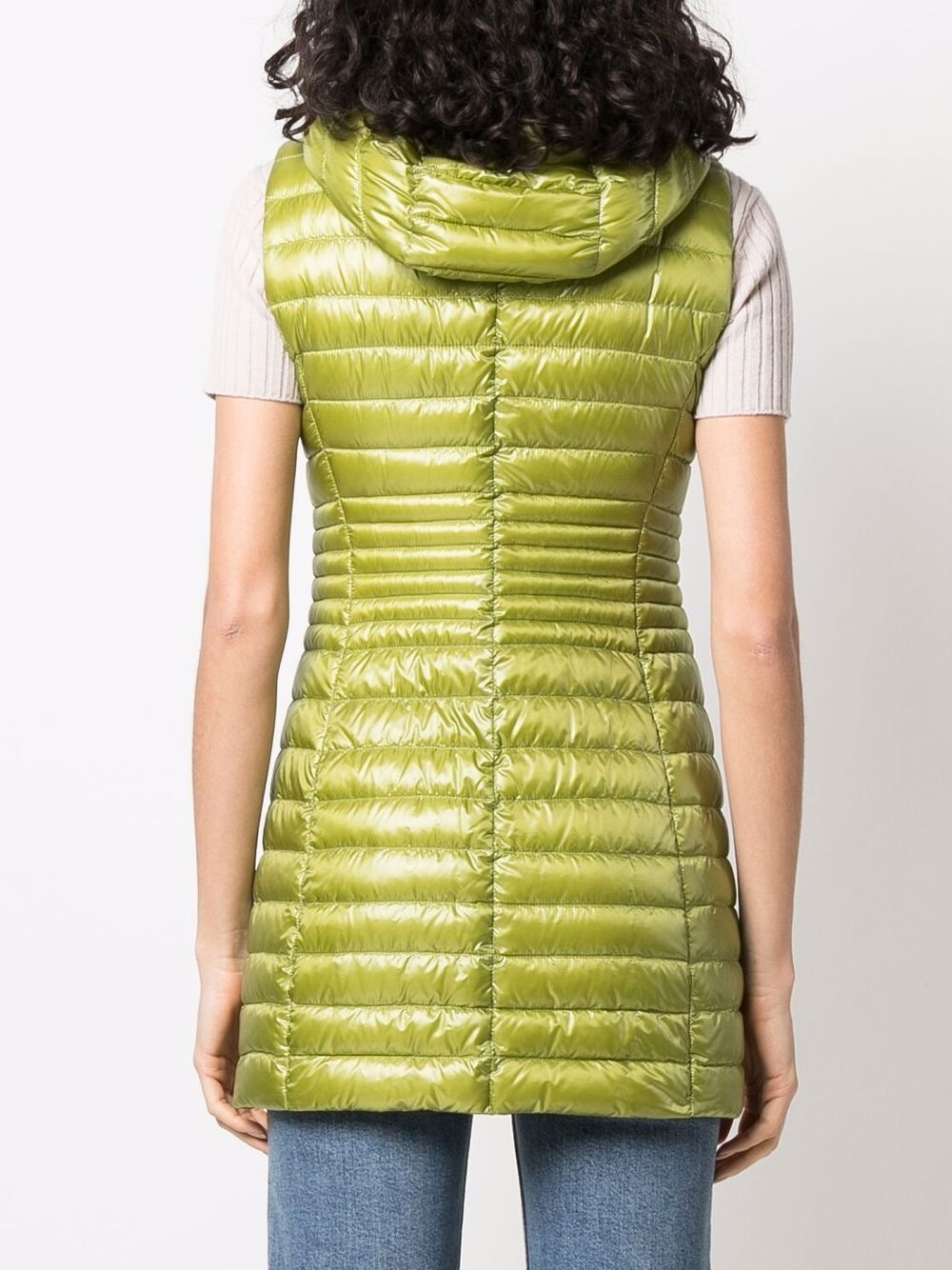 hooded padded vest - 4