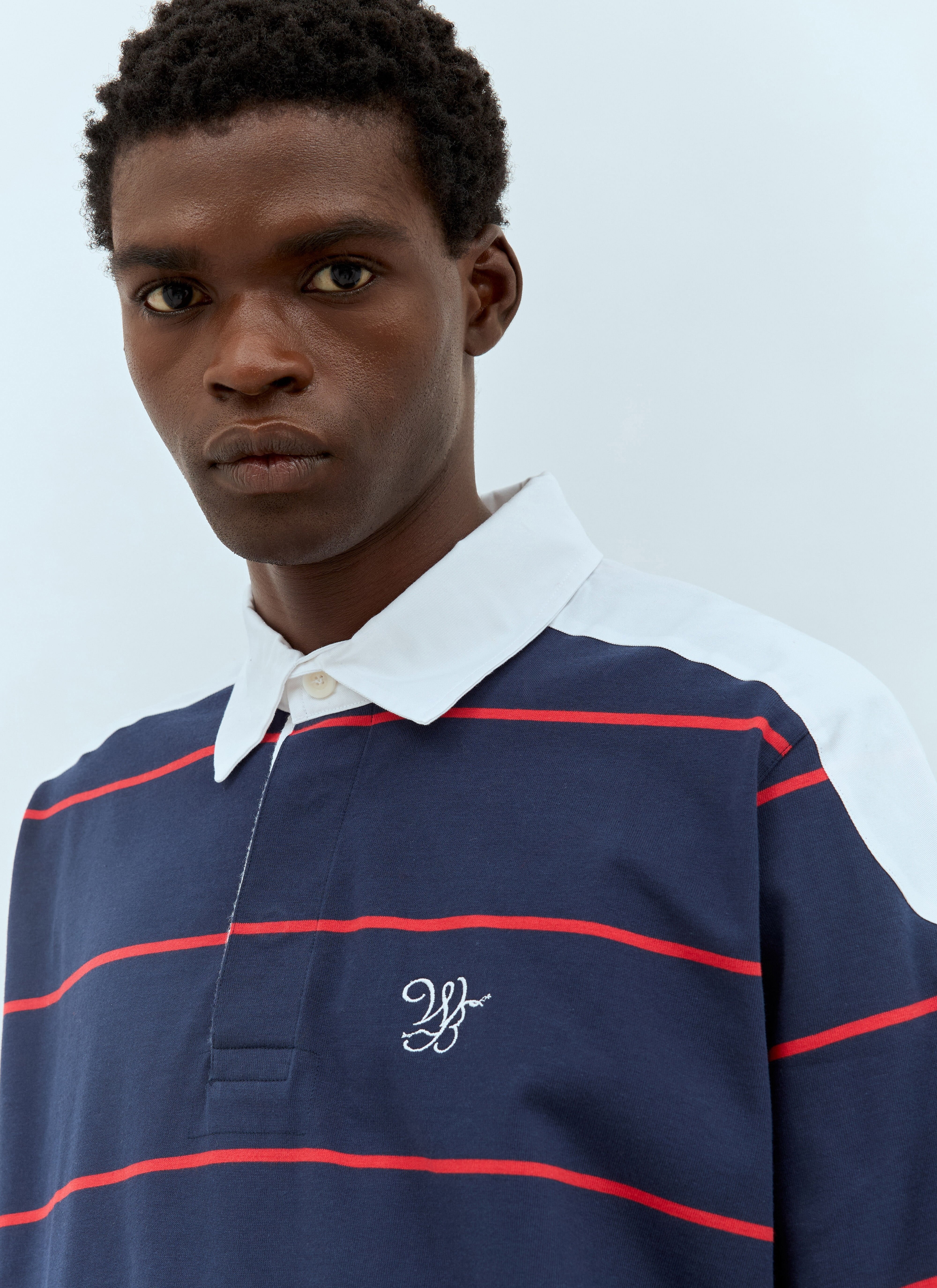 Wales Bonner Men City Polo Shirt - 6