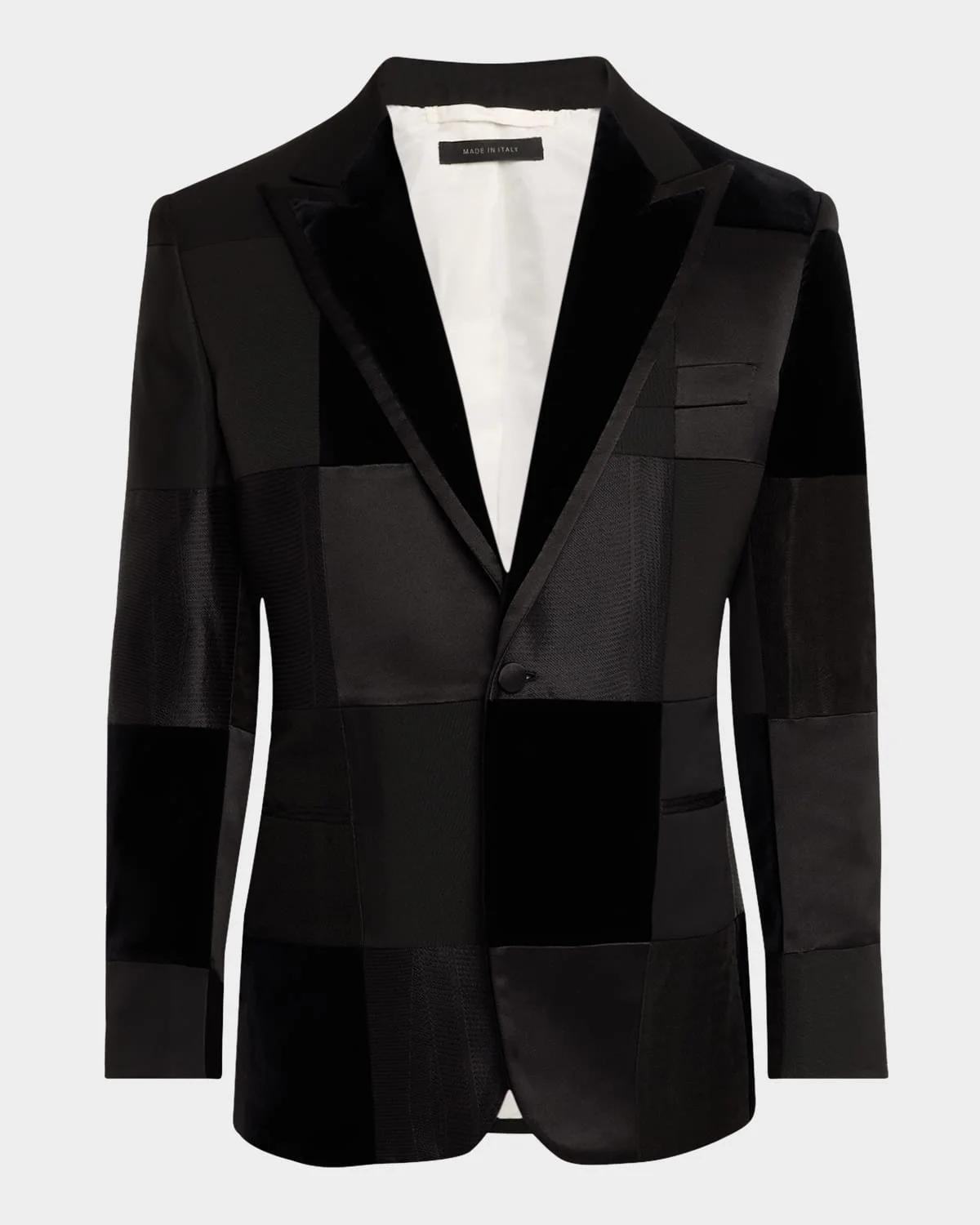 Men's Virgilio Patchwork Dinner Jacket - 1