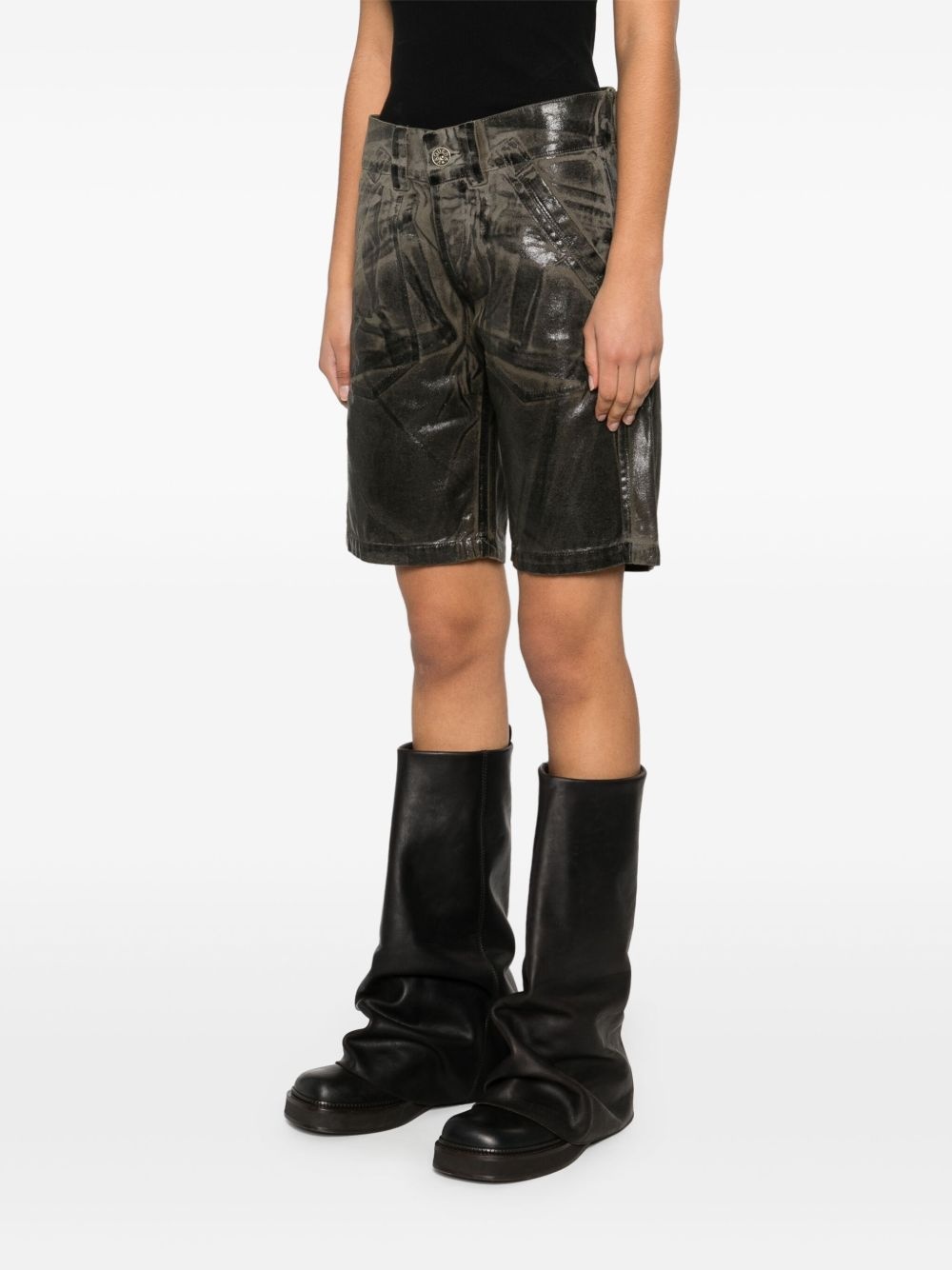 coated shorts - 3