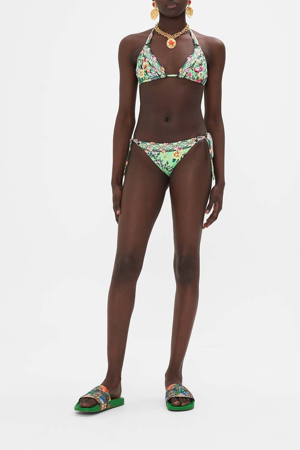 SOFT TIE TRI BIKINI WITH TRIMS - 2